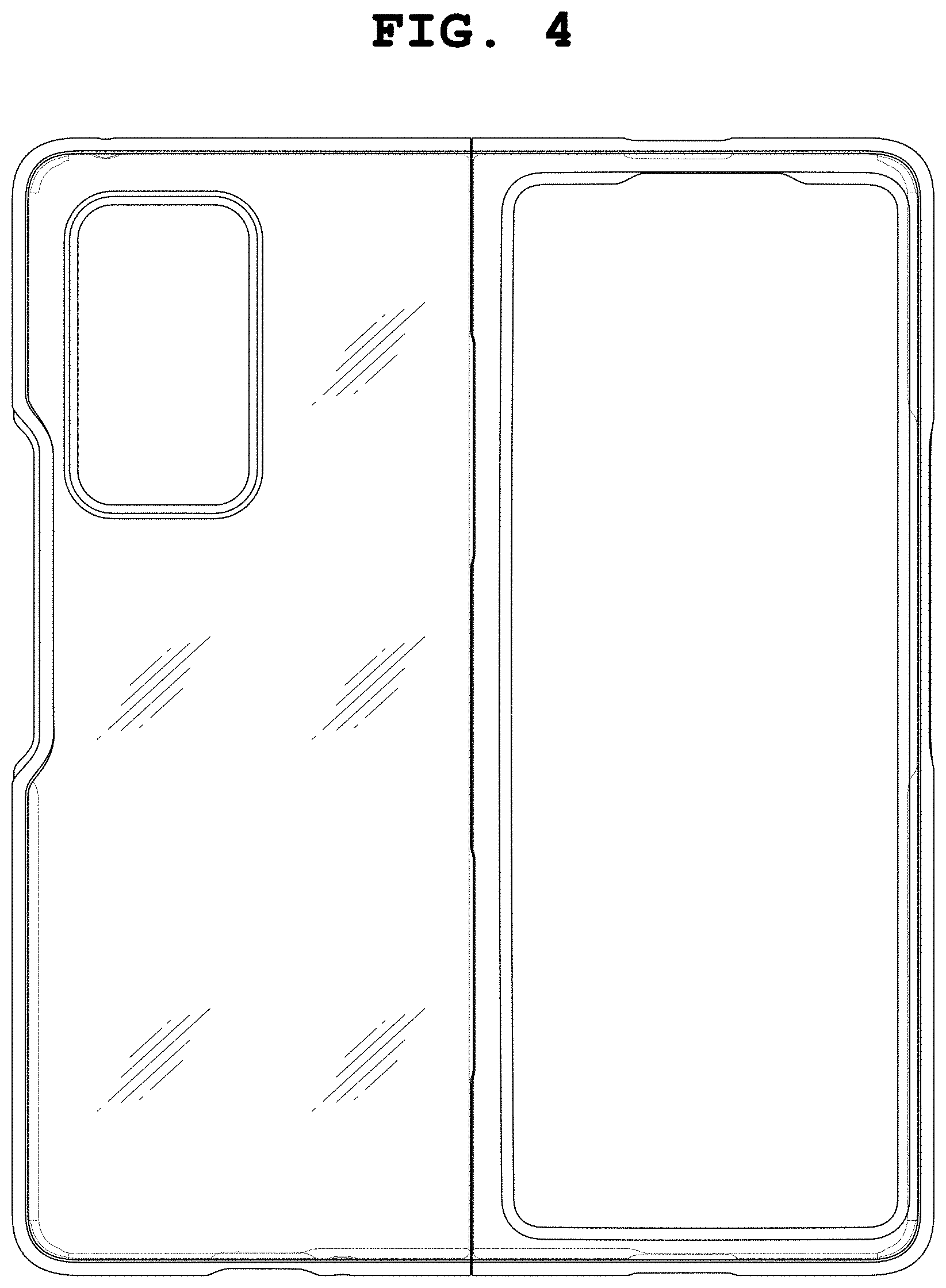 Patent USD1001114 Figure 4 – Case for electronic communications device