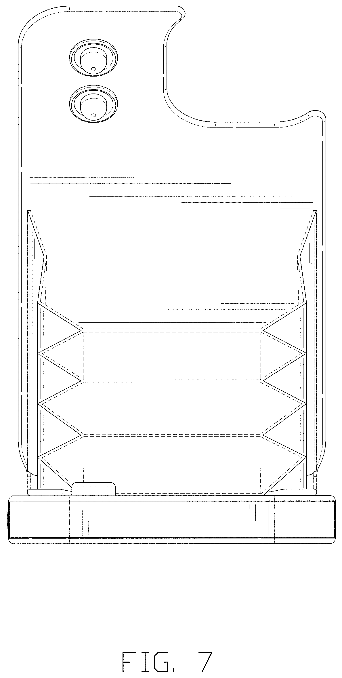 Patent USD1001116 Figure 7 – Combined mobile phone case and card case