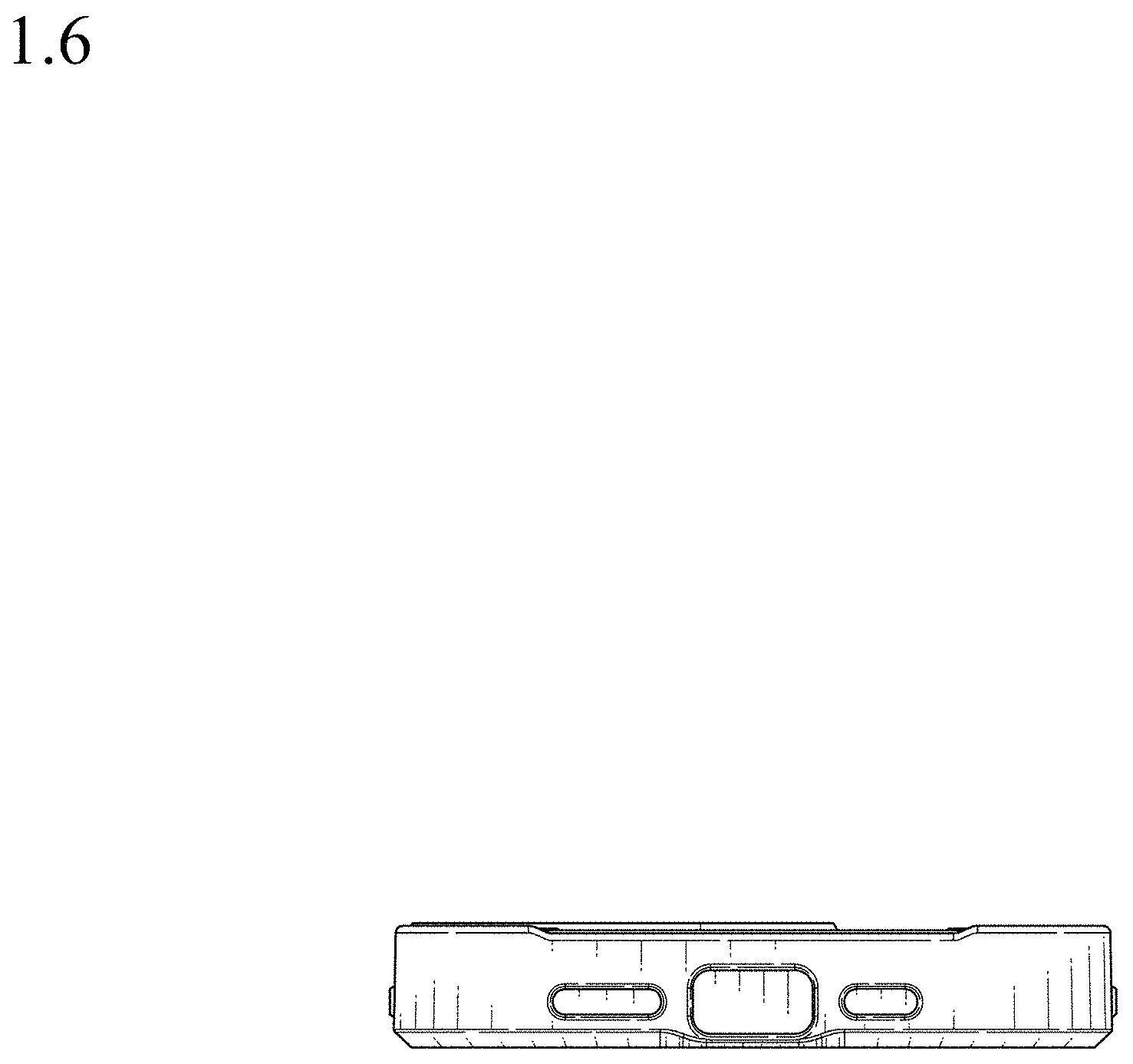 Patent USD1001118 Figure 6 – Case for mobile telephone