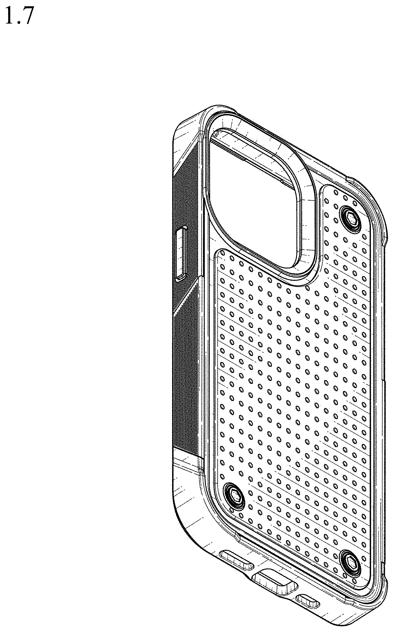 Patent USD1001118 Figure 7 – Case for mobile telephone