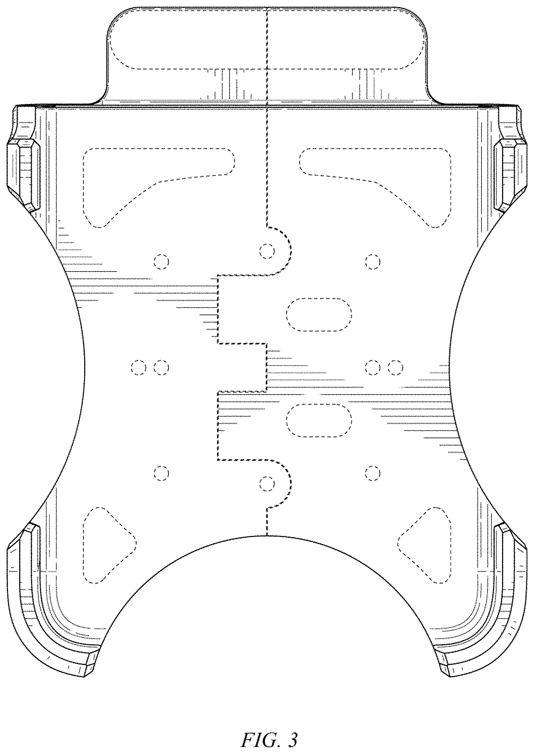 Patent USD1001119 Figure 3 – Anti-theft bracket for a foldable gadget