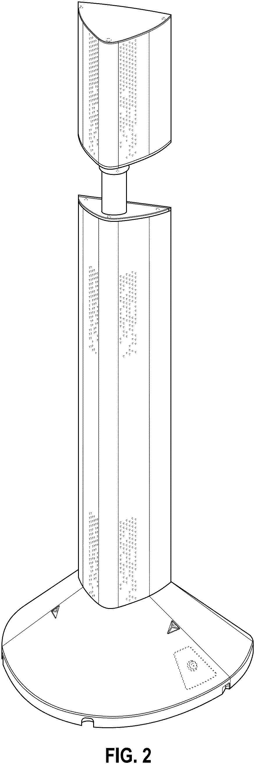 Patent USD1001121 Figure 2 – Data processing device