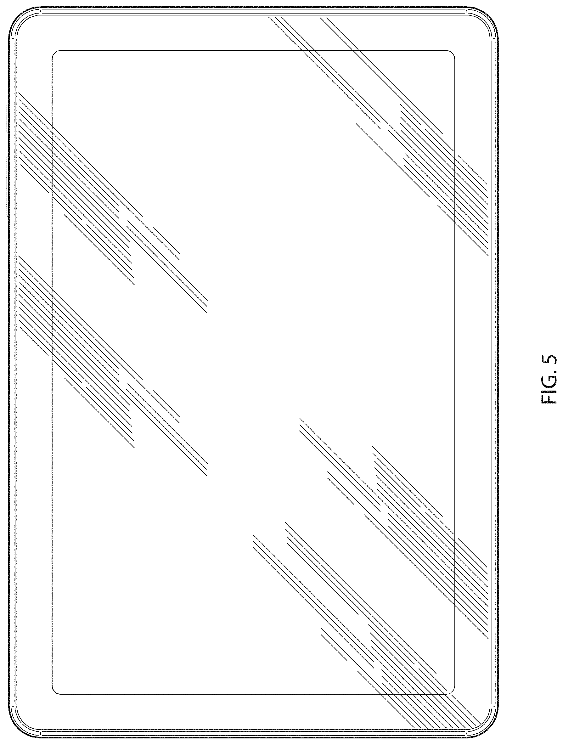 Patent USD1001123 Figure 5 – Tablet computer