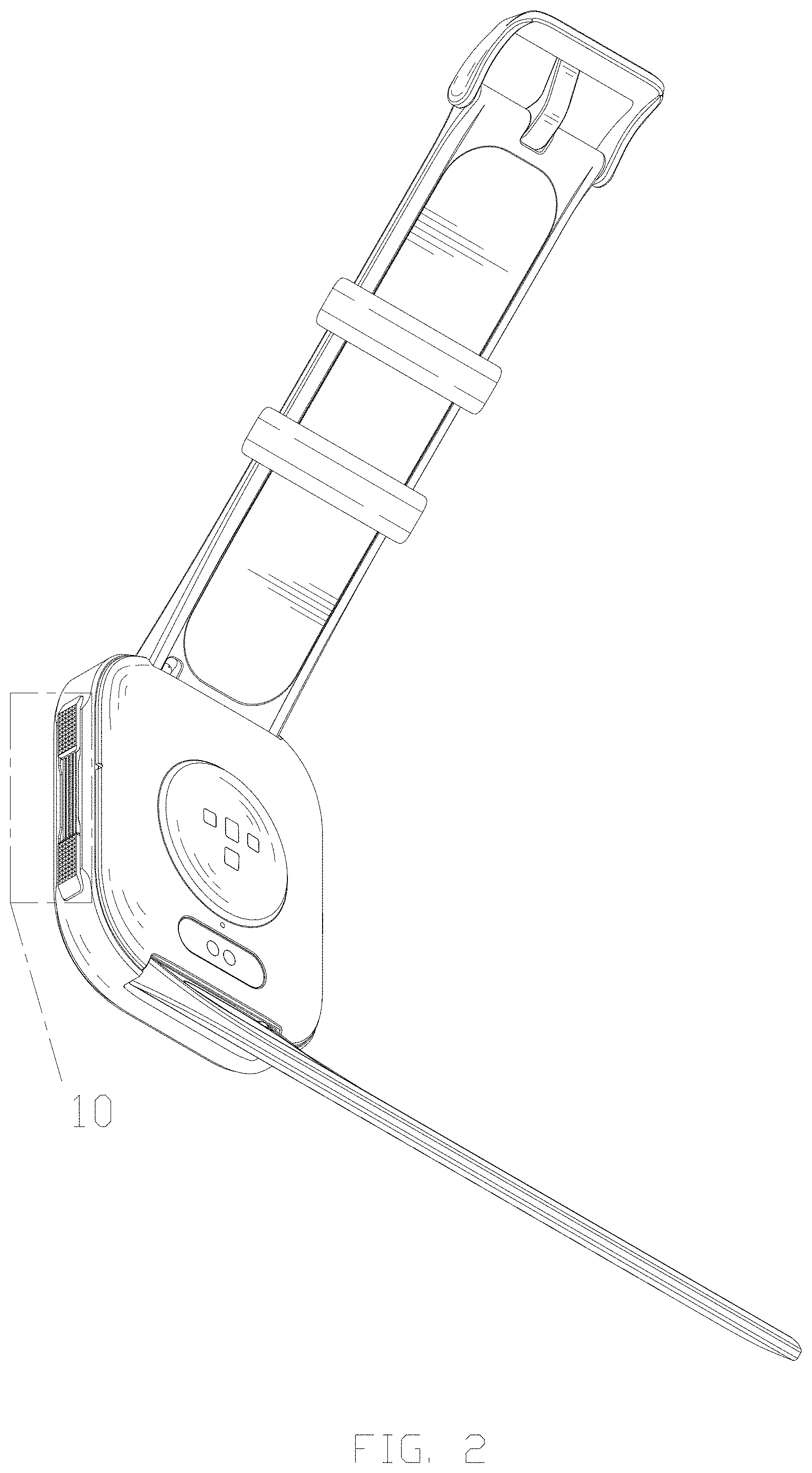 Patent USD1001124 Figure 2 – Smart watch