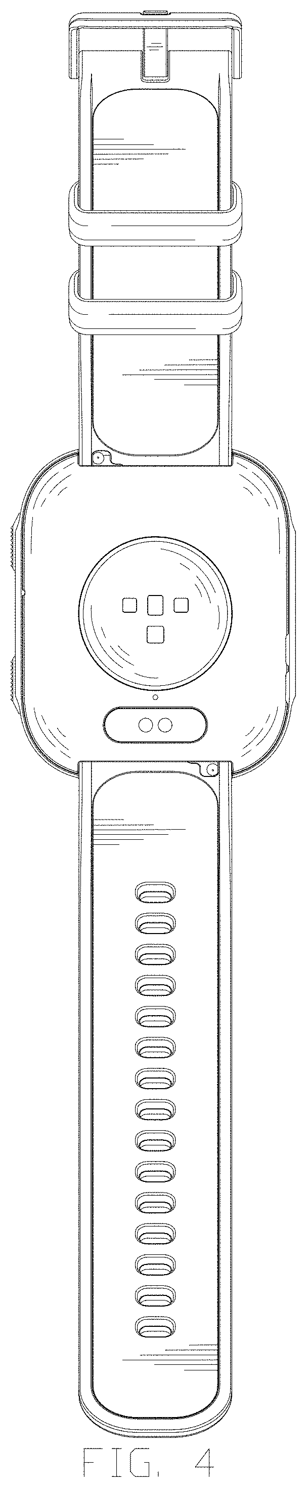 Patent USD1001124 Figure 4 – Smart watch