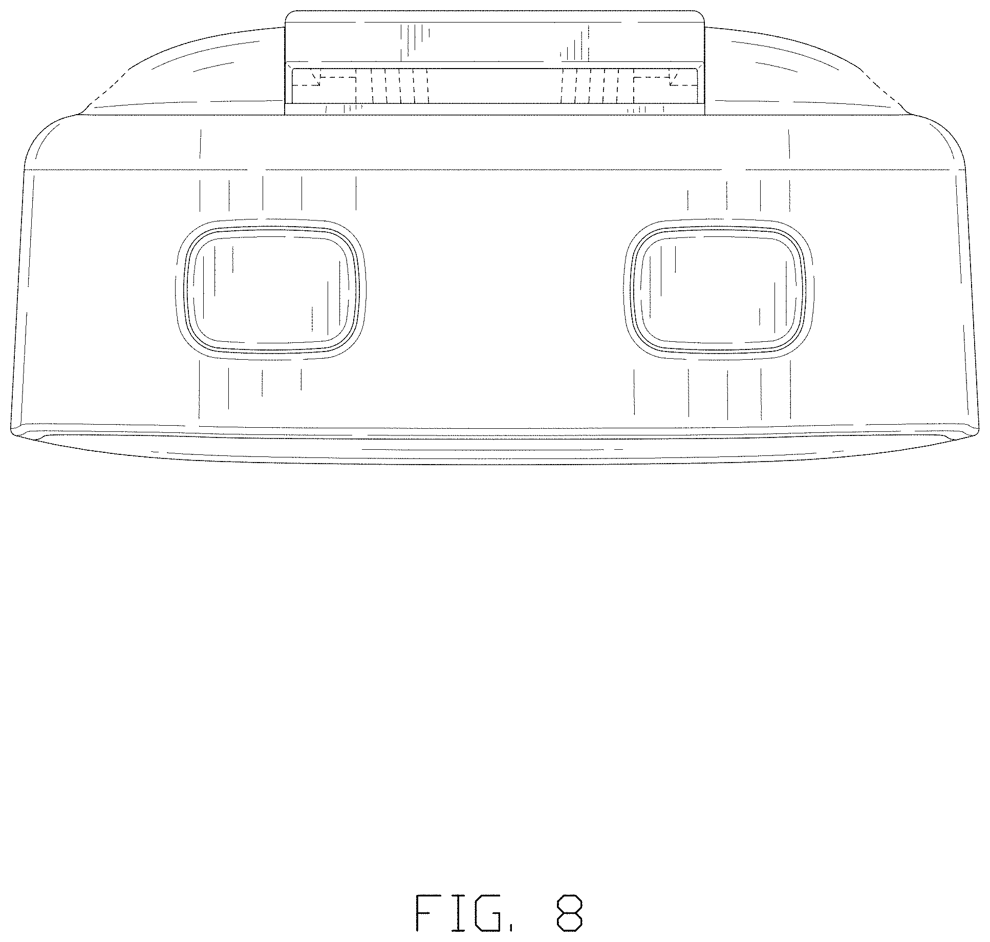 Patent USD1001125 Figure 8 – Combined wireless microphone transmitter and receiver