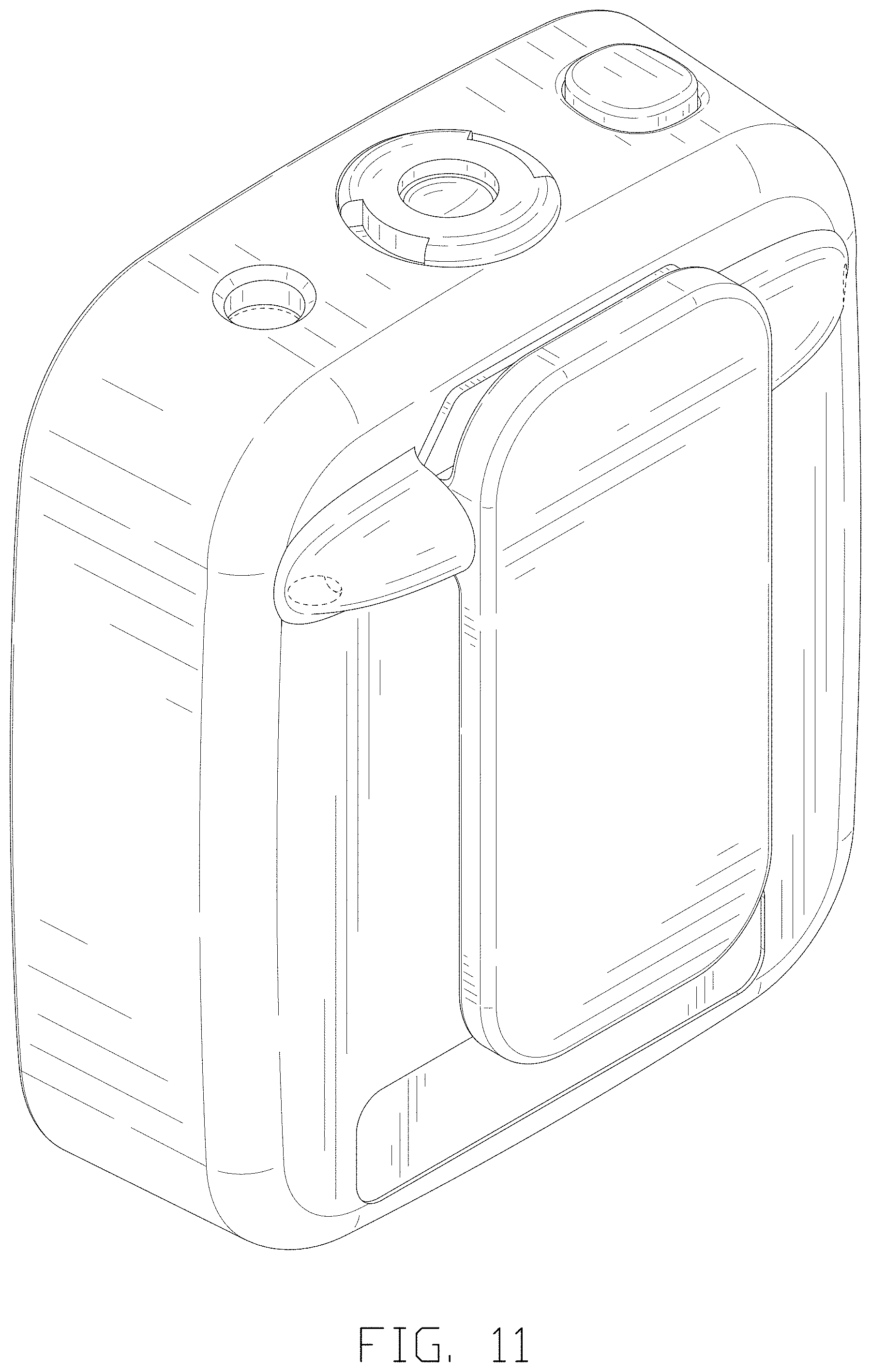 Patent USD1001125 Figure 11 – Combined wireless microphone transmitter and receiver