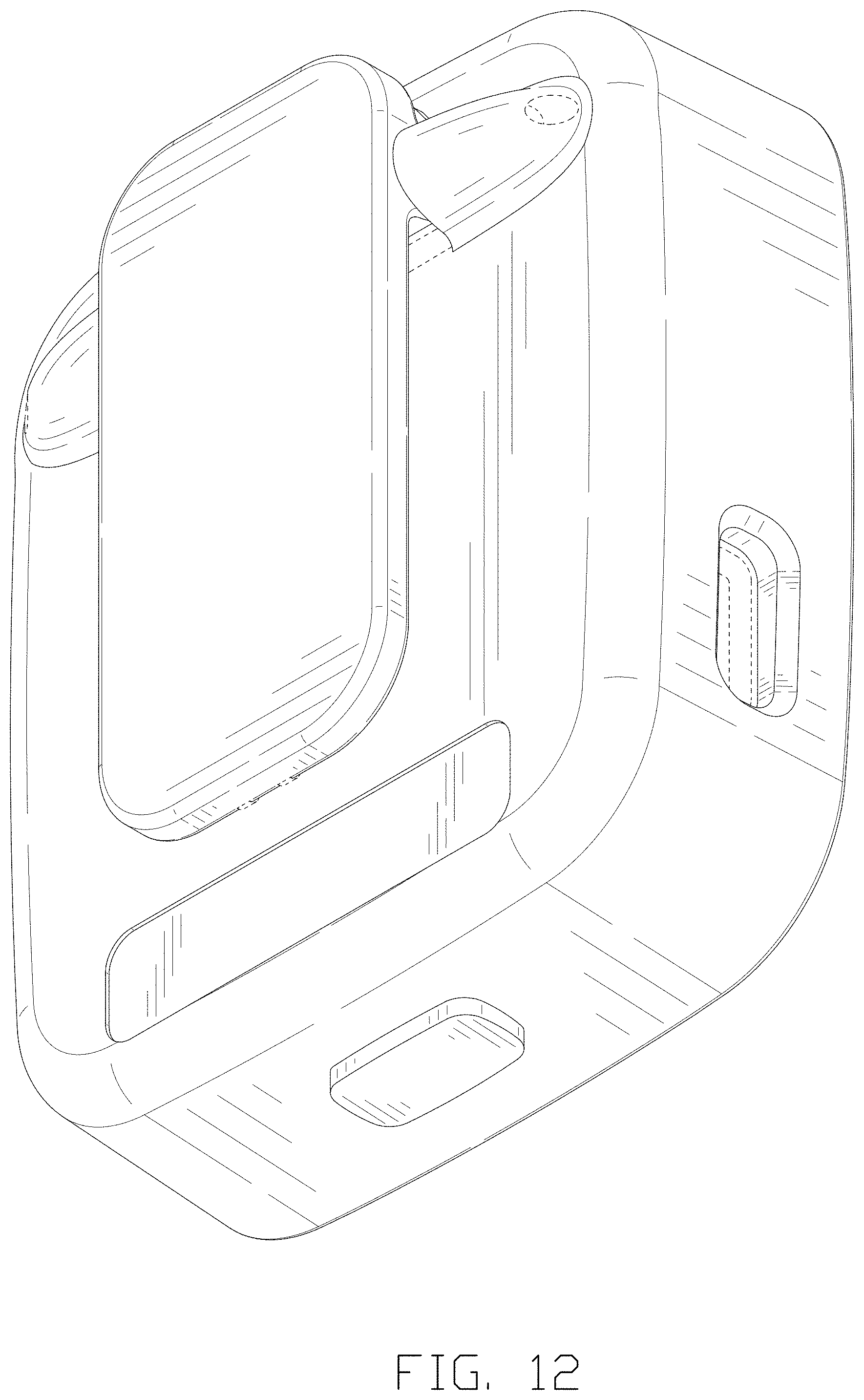 Patent USD1001125 Figure 12 – Combined wireless microphone transmitter and receiver