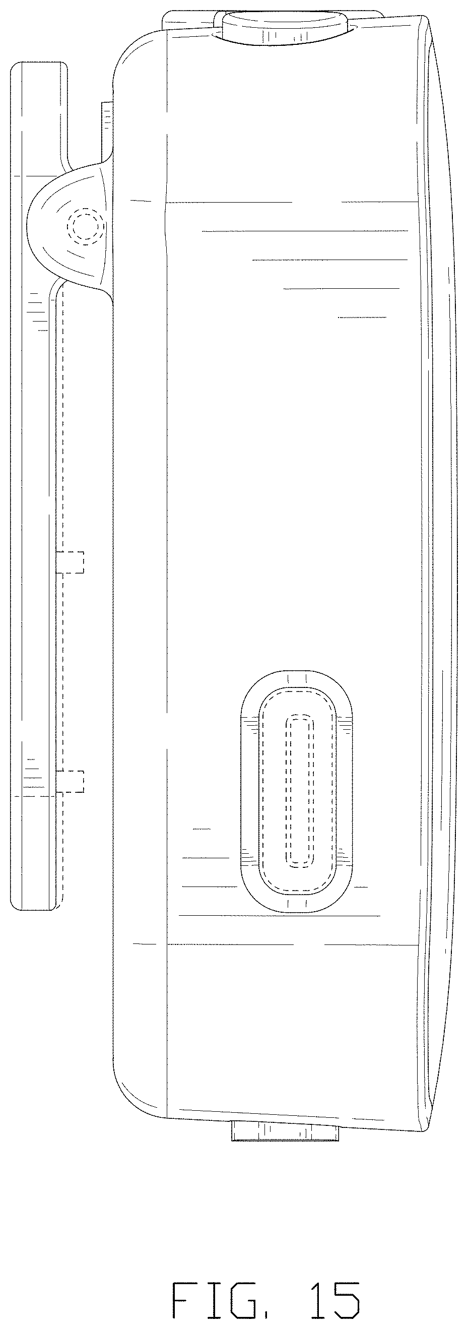 Patent USD1001125 Figure 15 – Combined wireless microphone transmitter and receiver