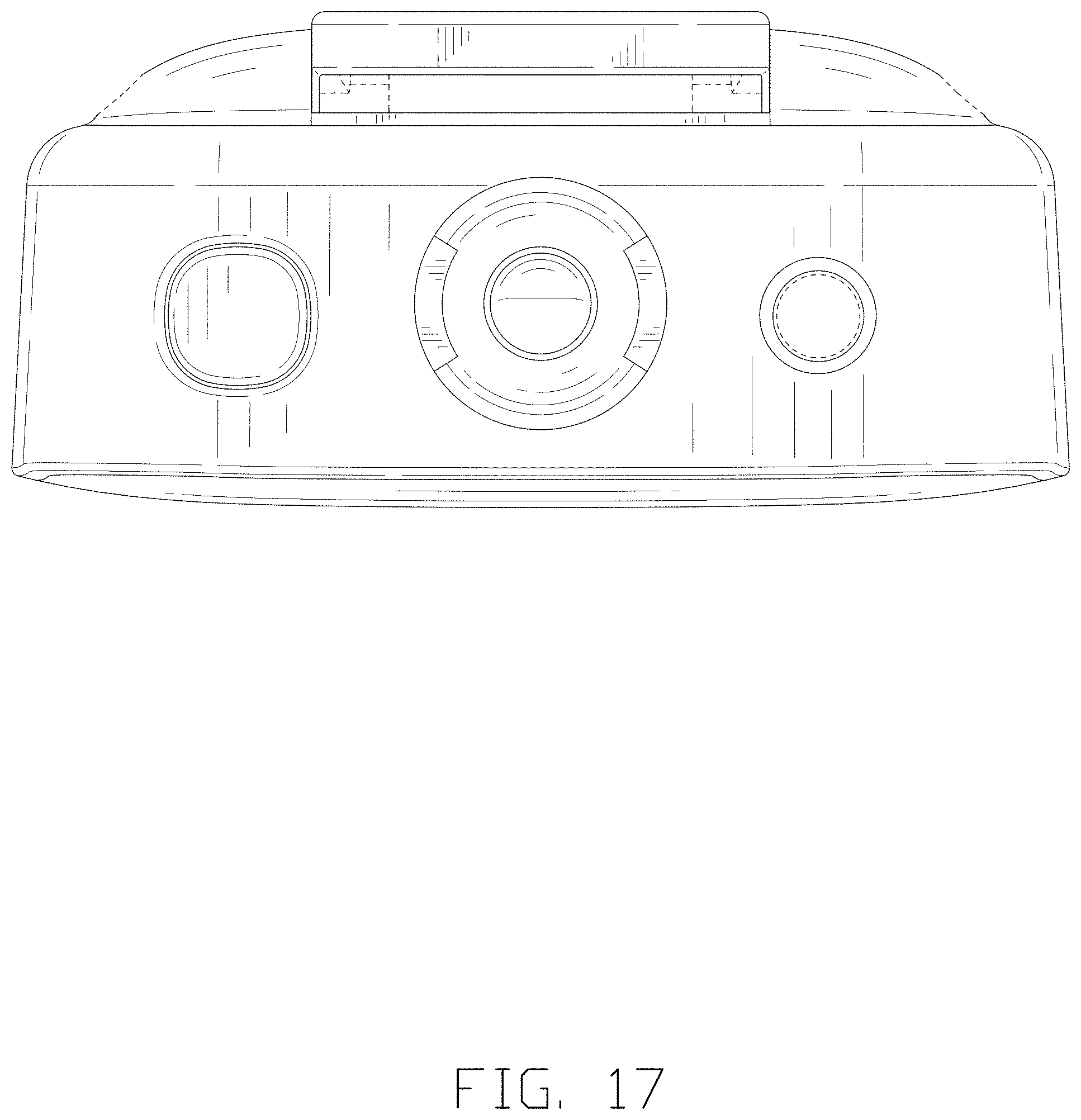 Patent USD1001125 Figure 17 – Combined wireless microphone transmitter and receiver