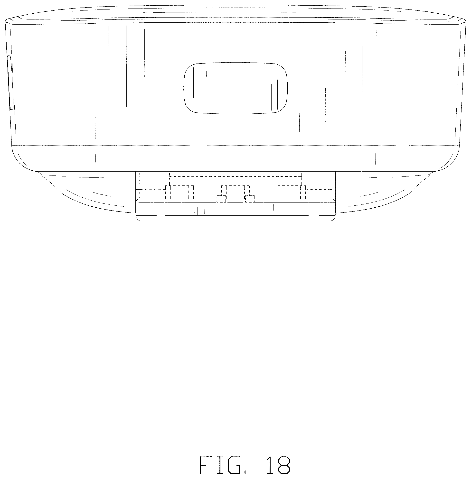 Patent USD1001125 Figure 18 – Combined wireless microphone transmitter and receiver