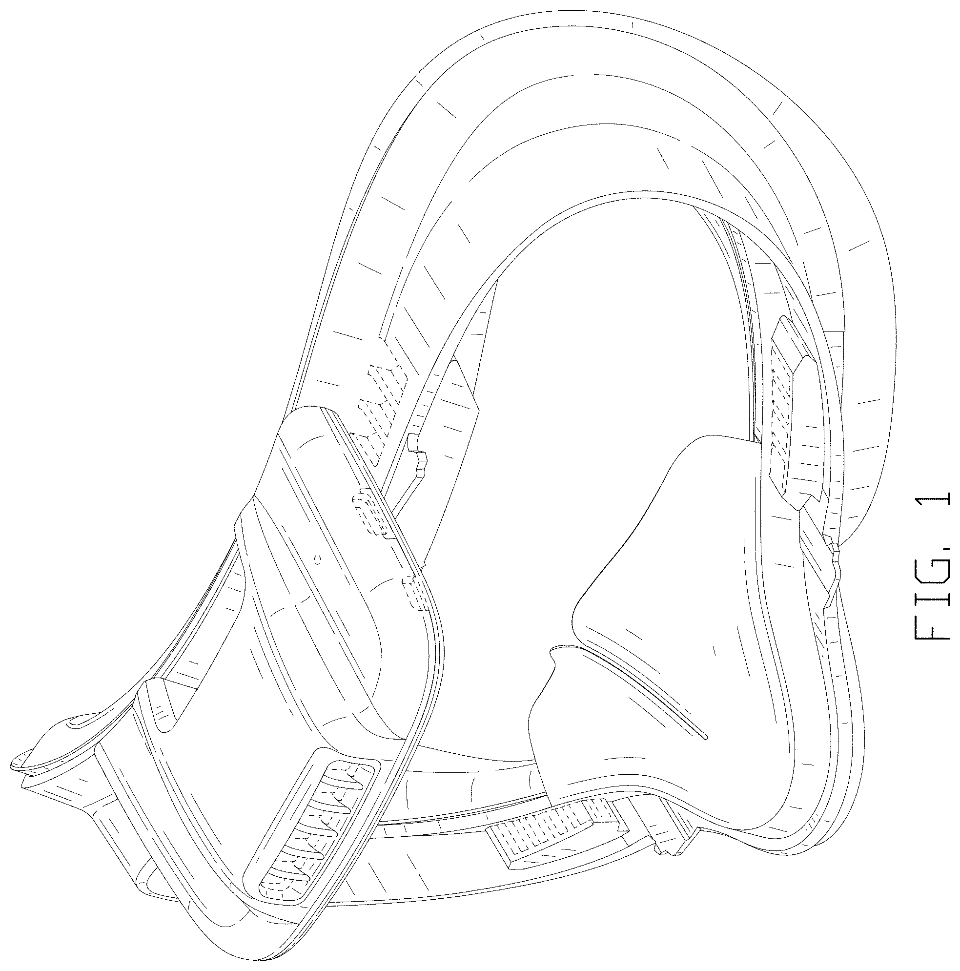 Patent USD1001127 Figure 1 – Accessory for virtual reality headset