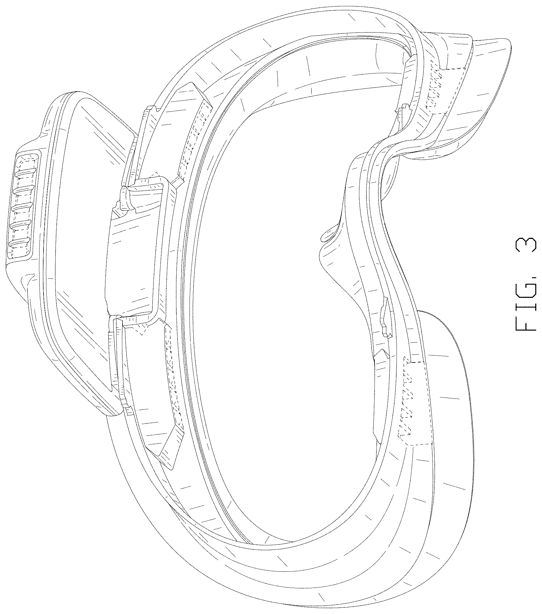 Patent USD1001127 Figure 3 – Accessory for virtual reality headset