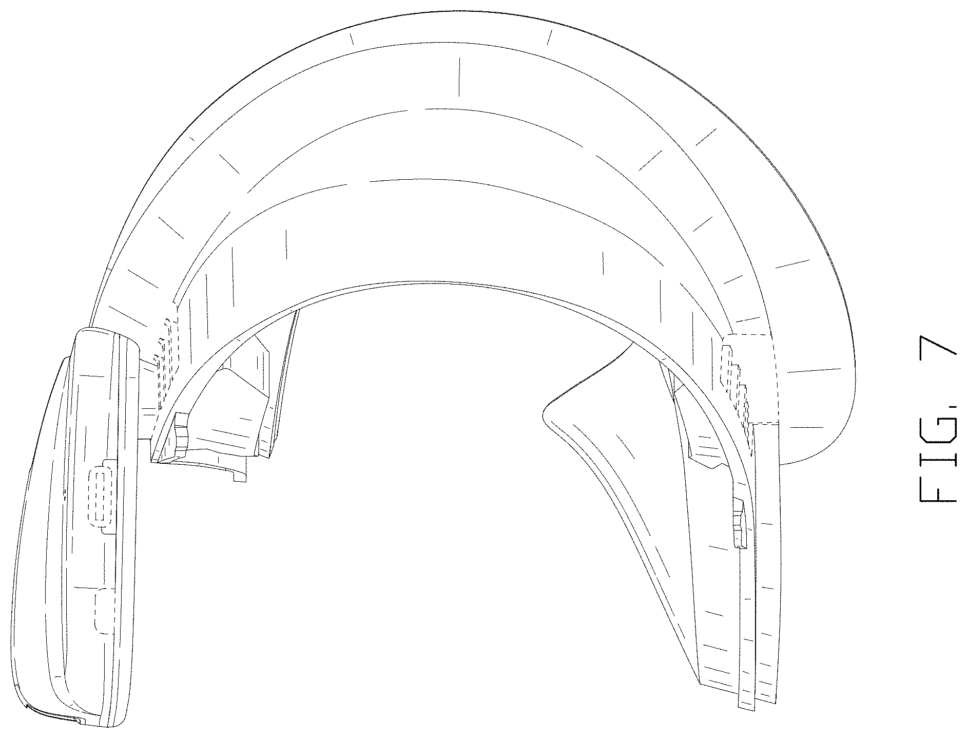 Patent USD1001127 Figure 7 – Accessory for virtual reality headset