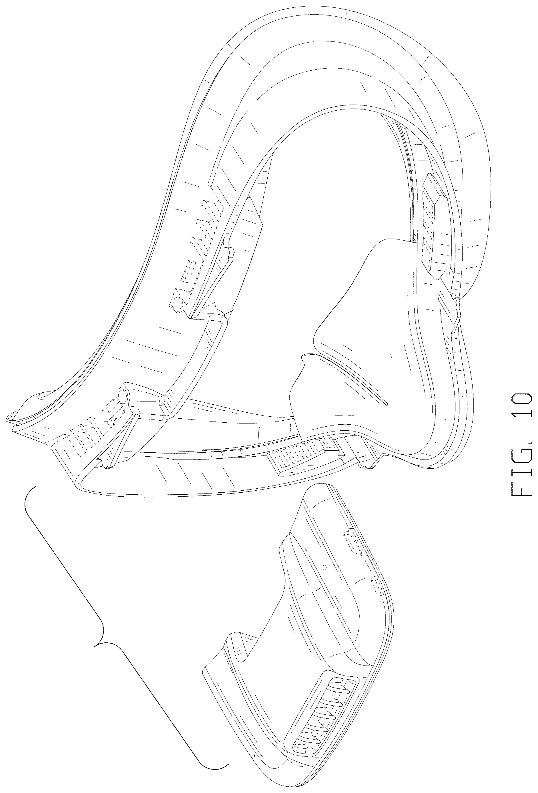 Patent USD1001127 Figure 10 – Accessory for virtual reality headset