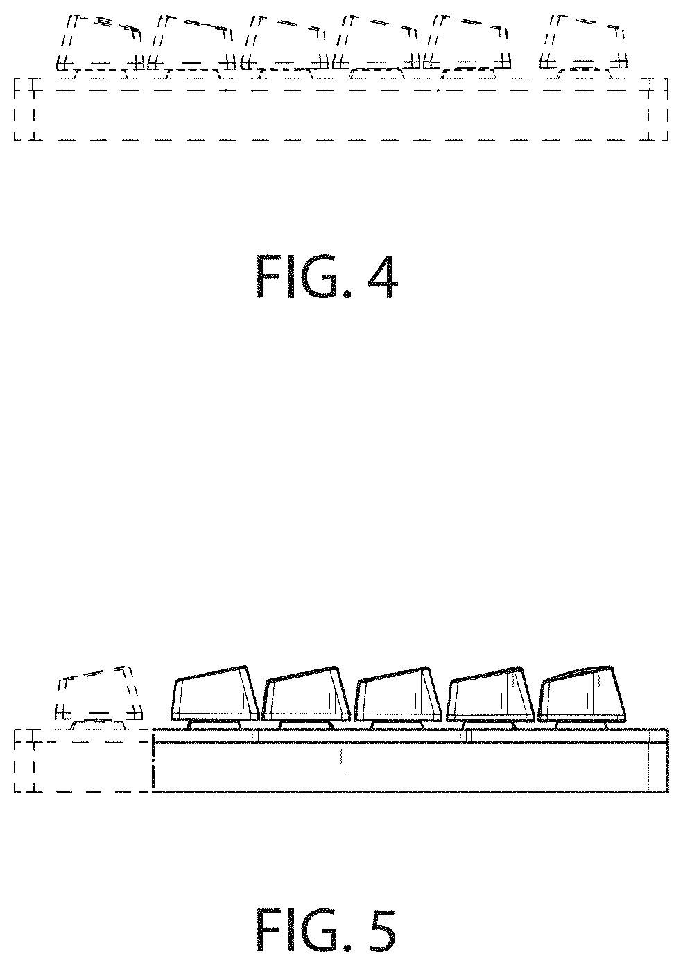 Patent USD1001128 Figure 4 – Convertible keyboard assembly