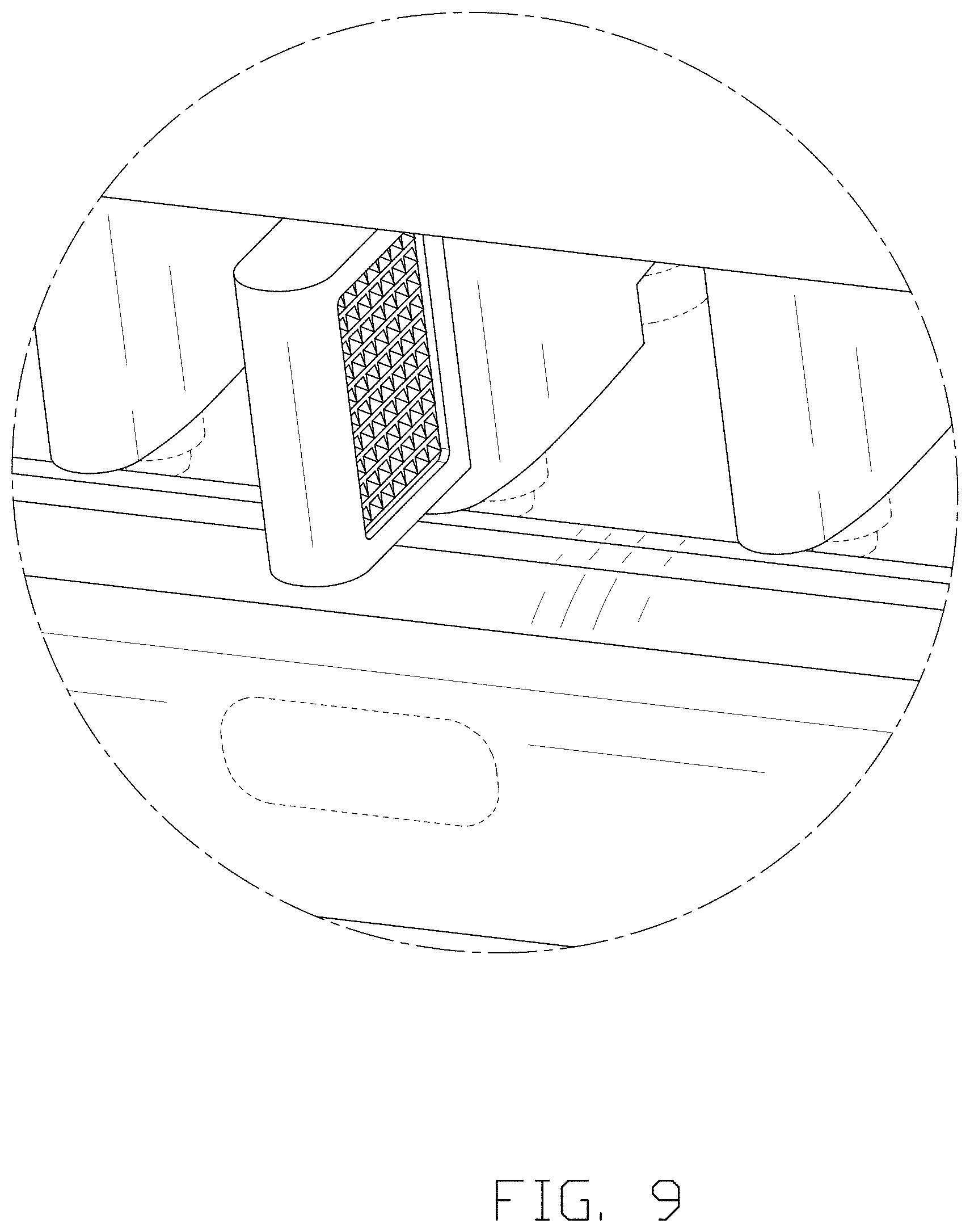 Patent USD1001132 Figure 9 – In-vehicle infotainment device with a touch display