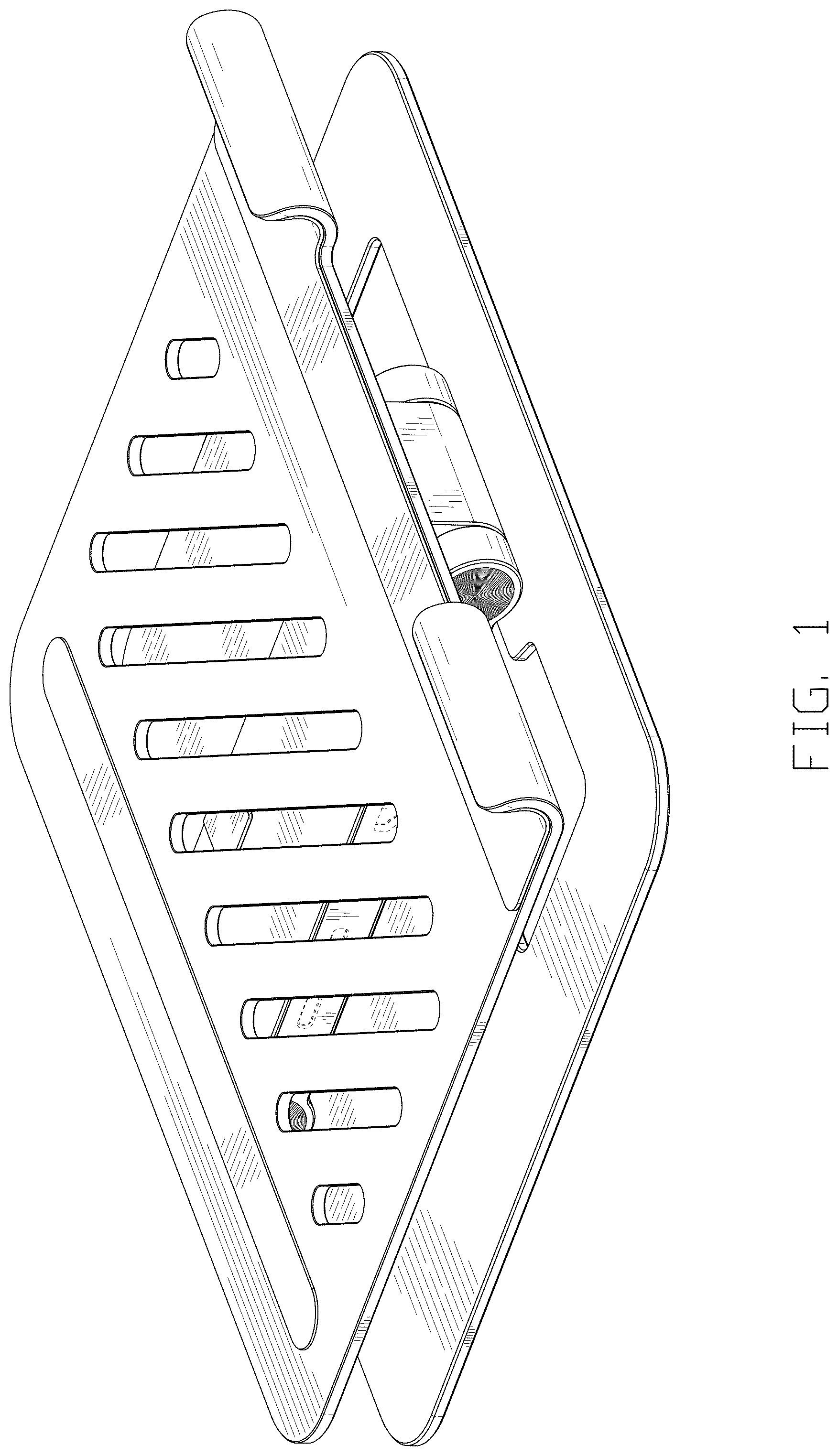 Patent USD1001135 Figure 1 – Laptop stand
