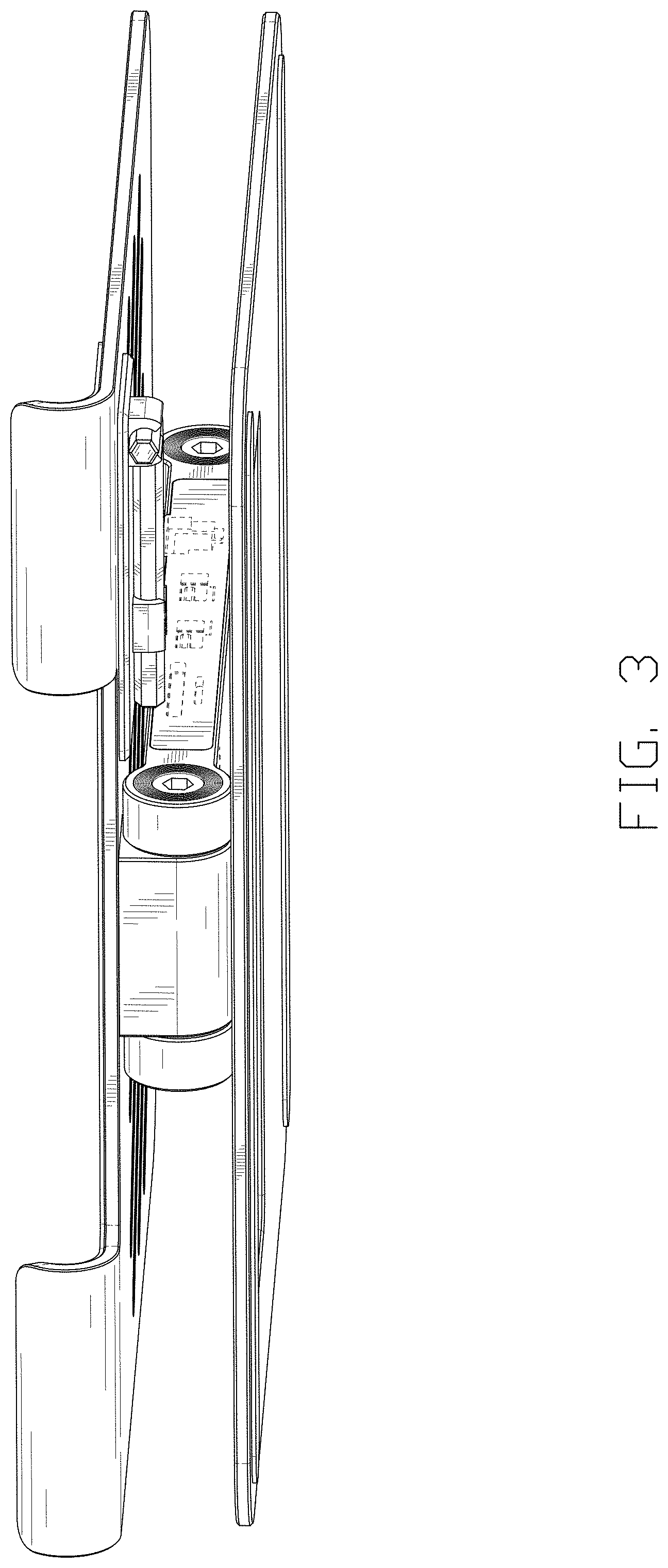 Patent USD1001135 Figure 3 – Laptop stand