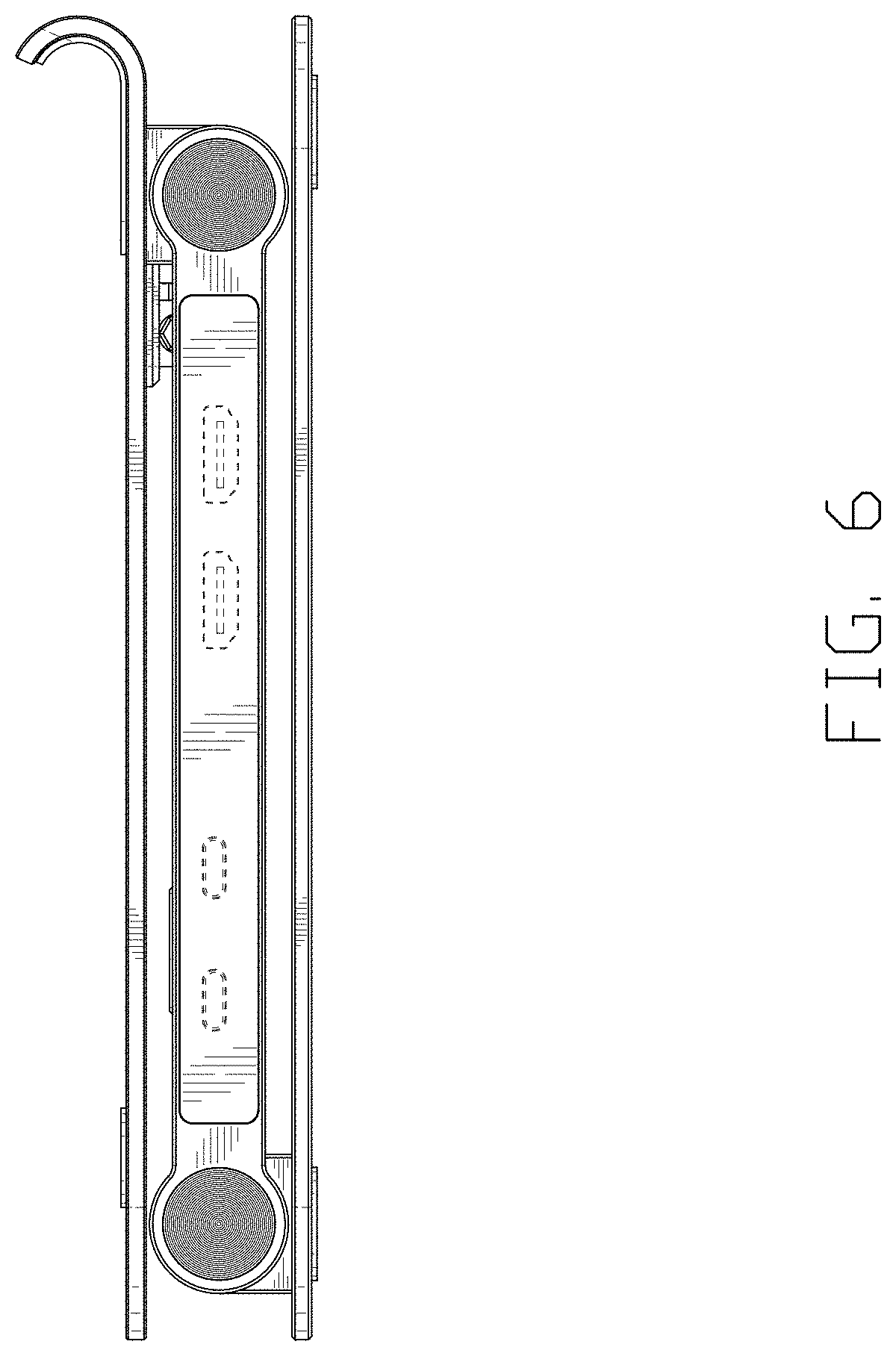 Patent USD1001135 Figure 6 – Laptop stand