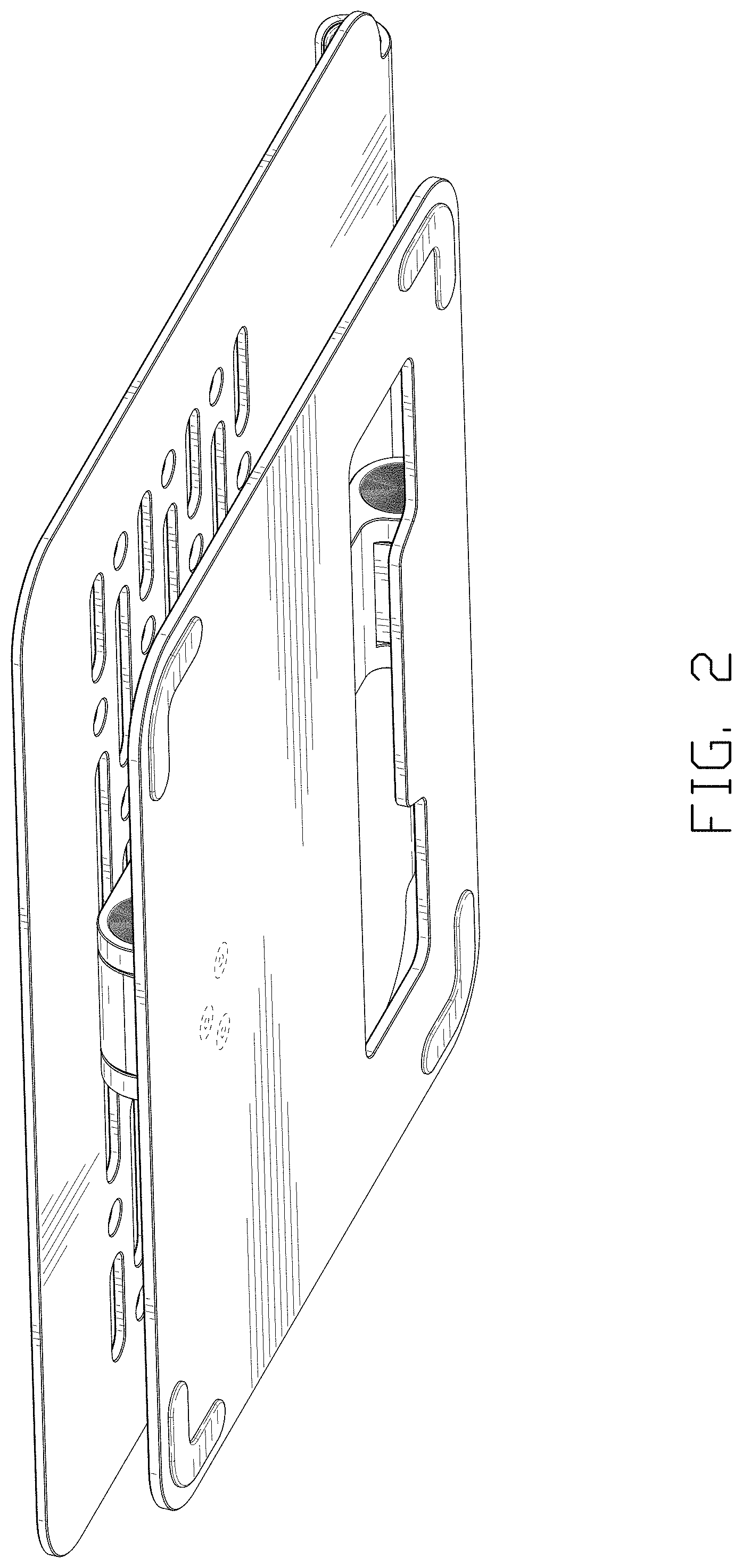 Patent USD1001136 Figure 2 – Laptop stand