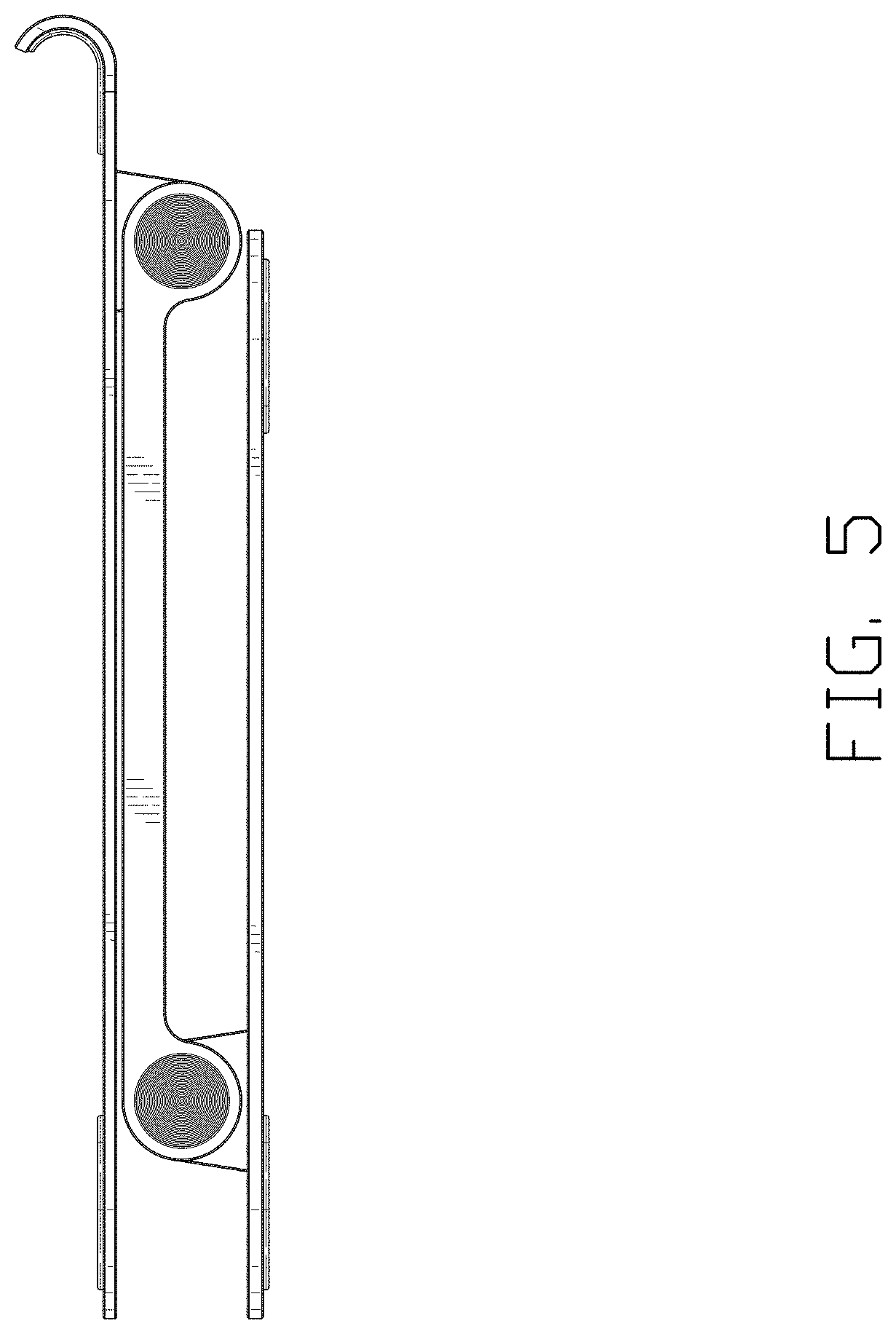 Patent USD1001136 Figure 5 – Laptop stand