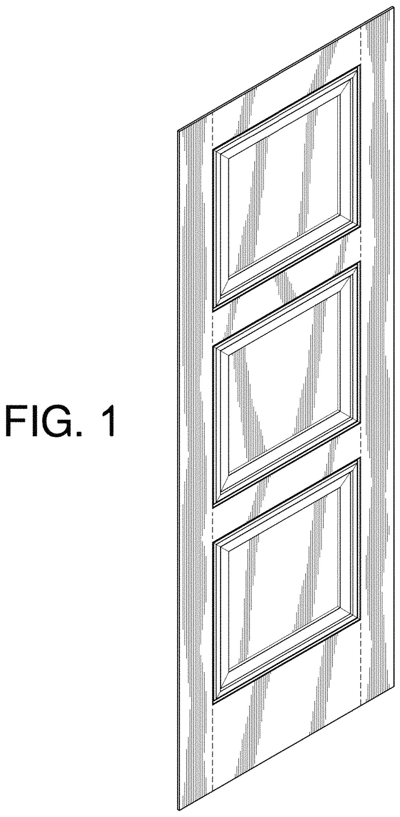 Patent USD1001138 — Door facing — Figure 1