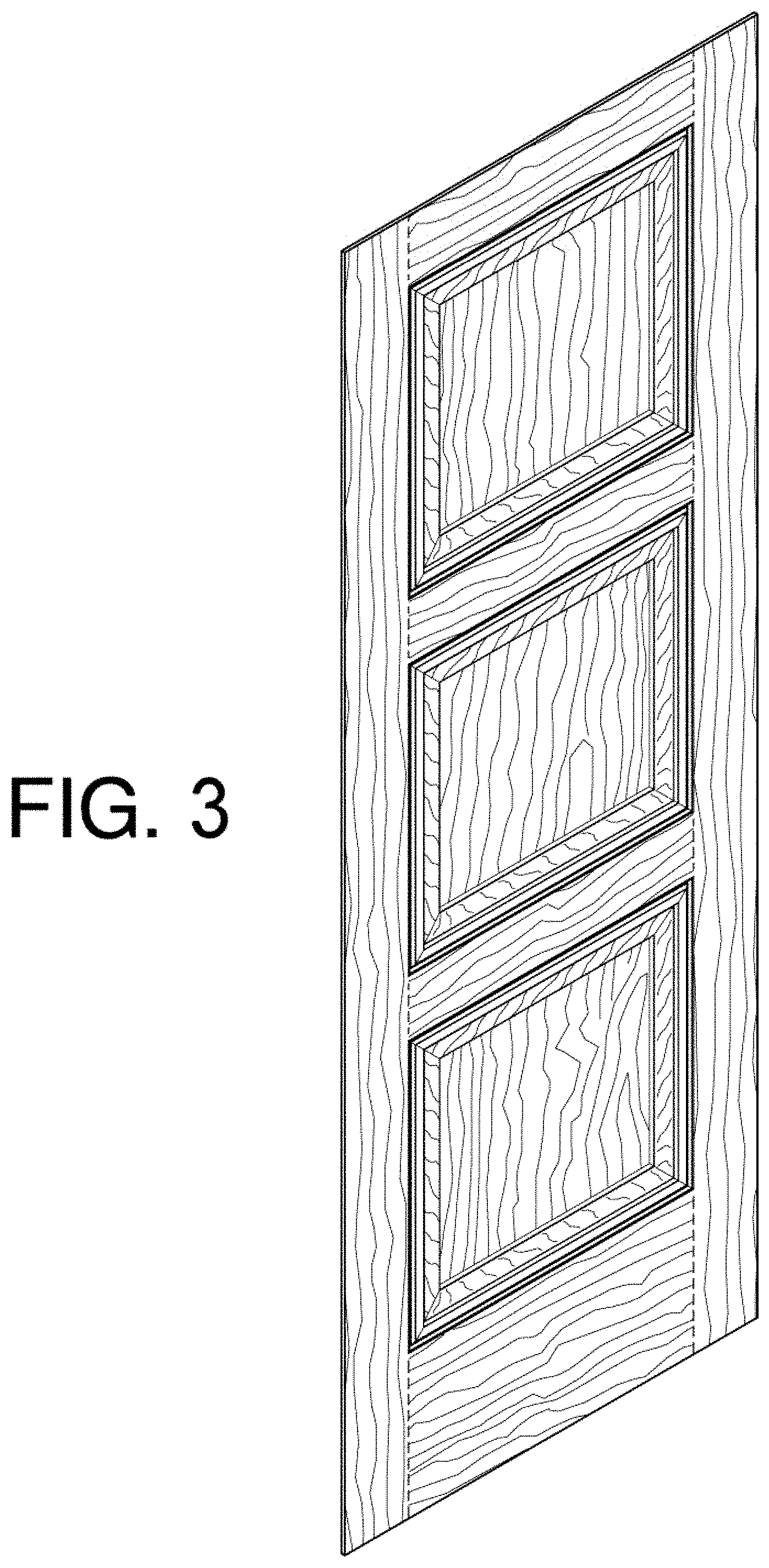Patent USD1001138 Figure 3 – Door facing