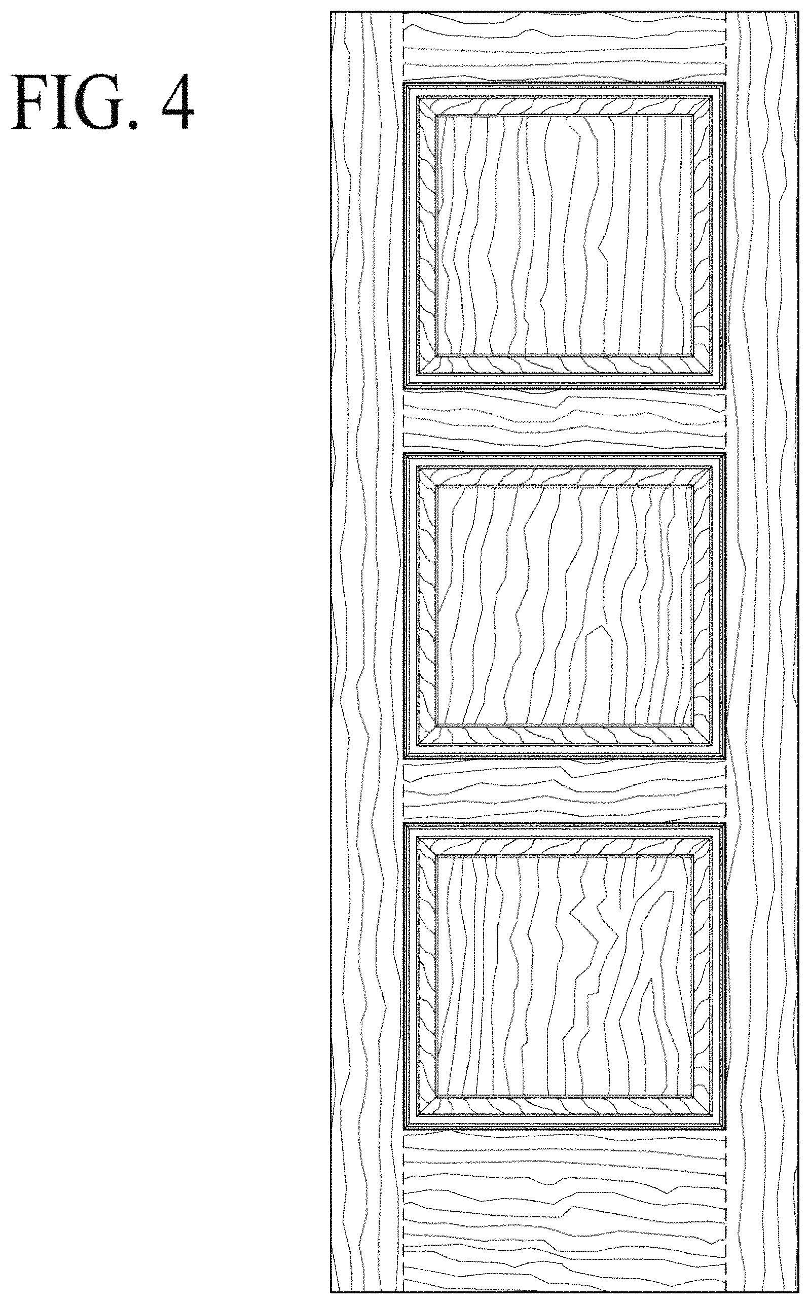 Patent USD1001138 Figure 4 – Door facing