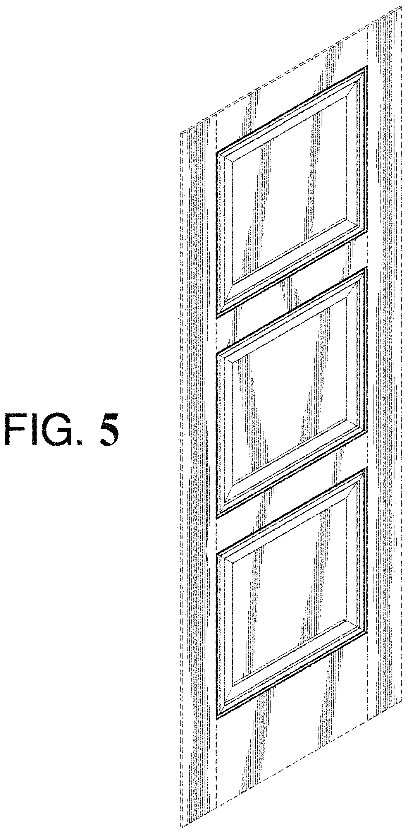 Patent USD1001138 Figure 5 – Door facing