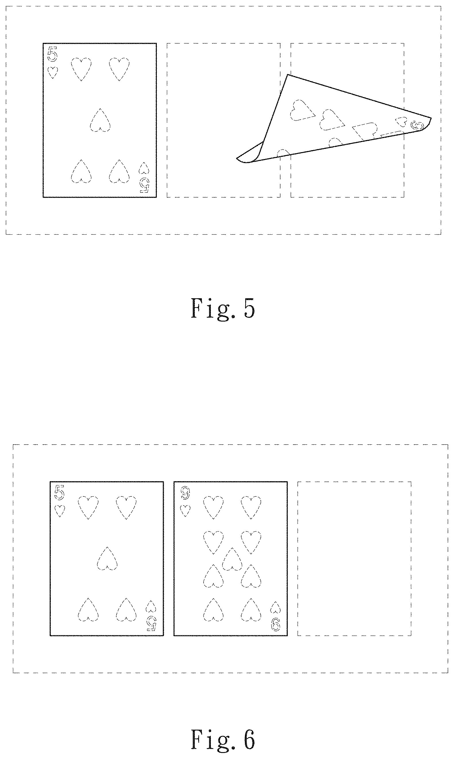 Patent USD1001141 Figure 3 – Display screen with animated graphical user interface for card squeezing