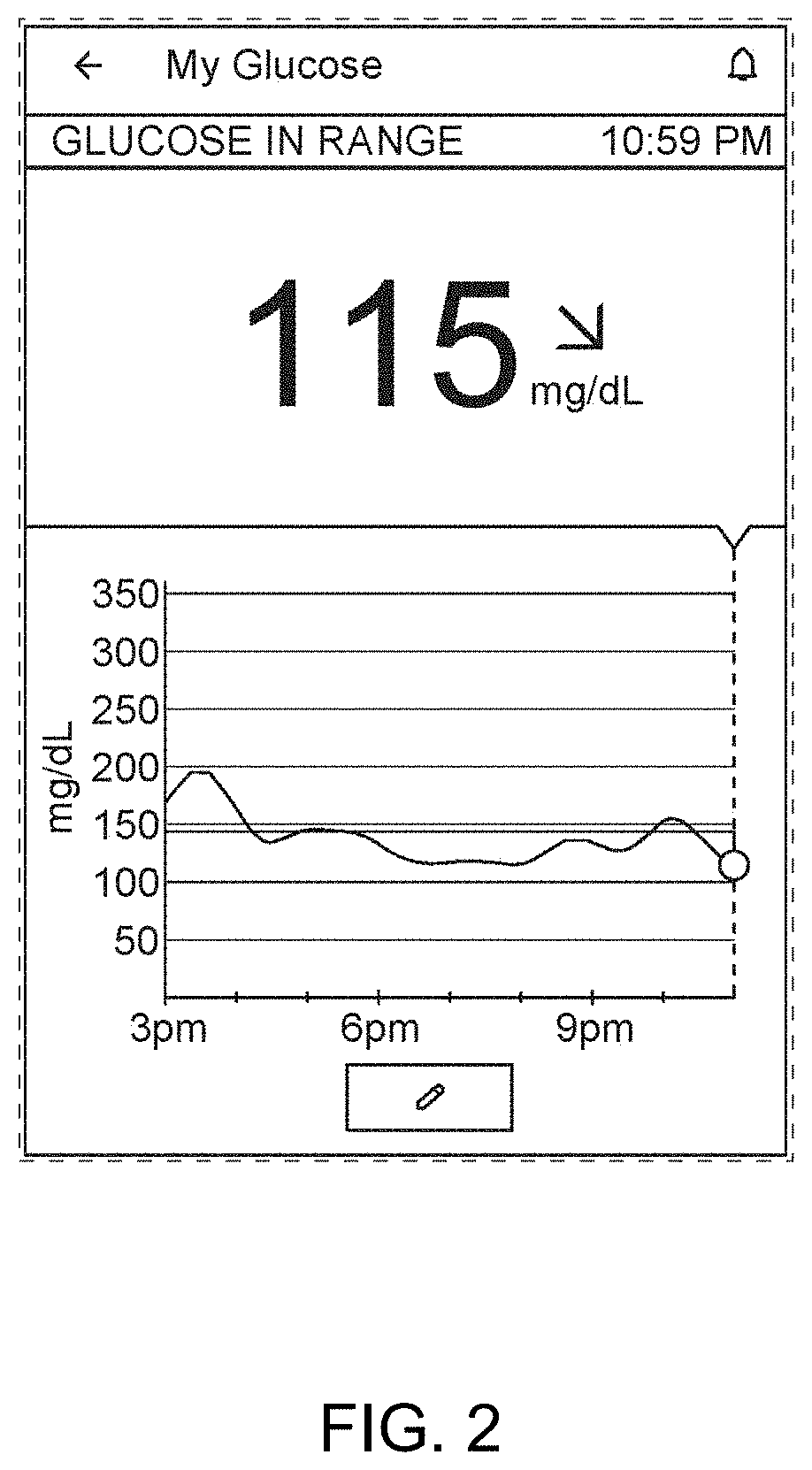 Patent USD1001152 Figure 2 – Display screen or portion thereof with graphical user interface