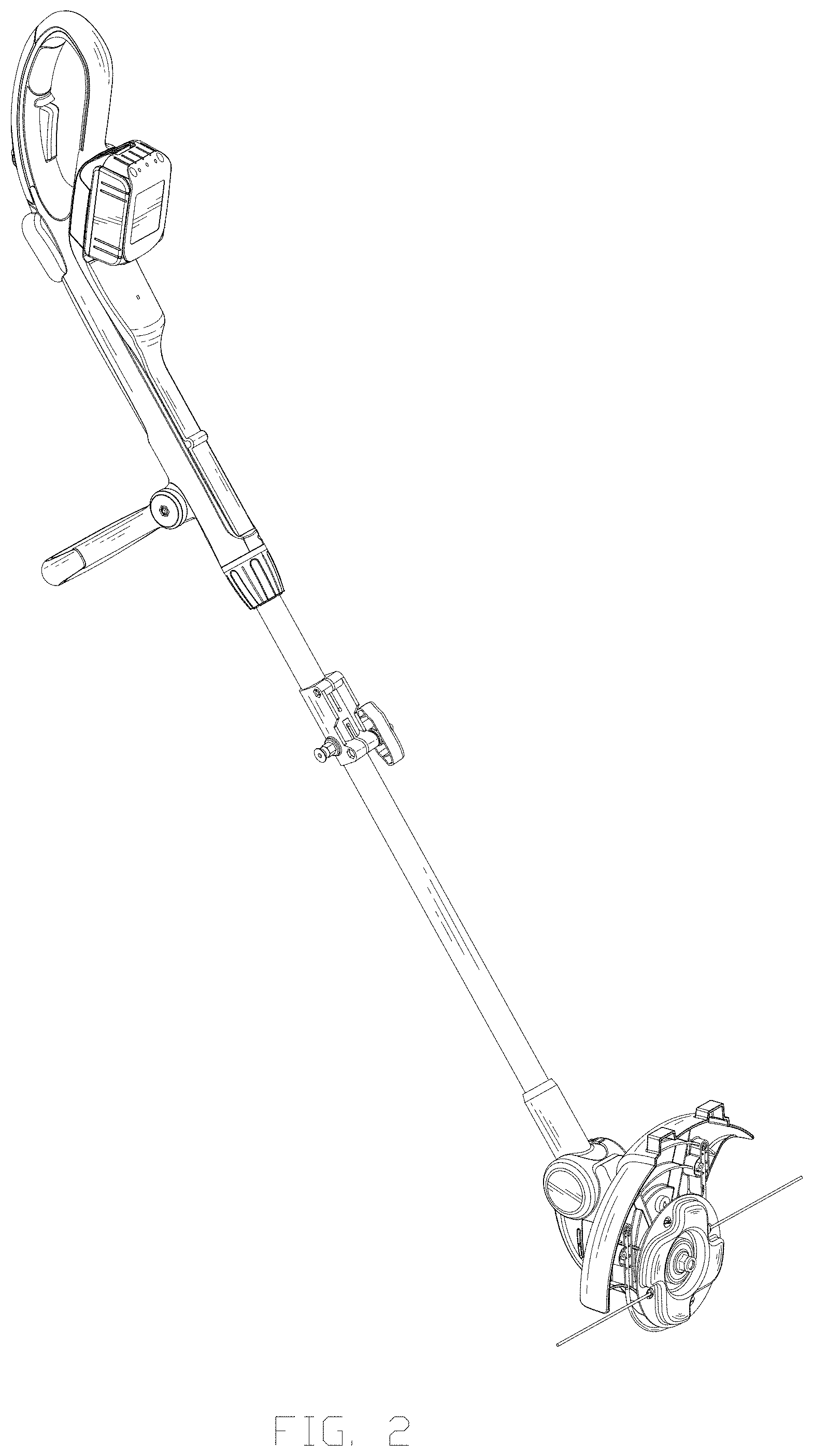 Patent USD1001160 Figure 2 – Lawn mower