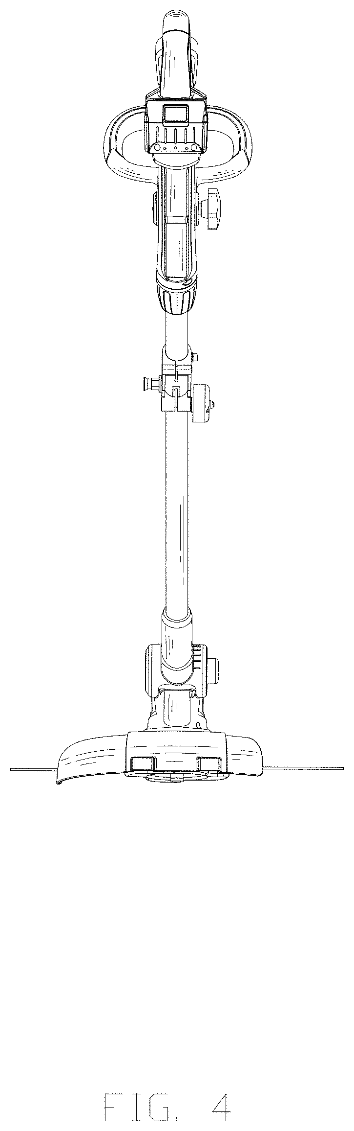 Patent USD1001160 Figure 4 – Lawn mower