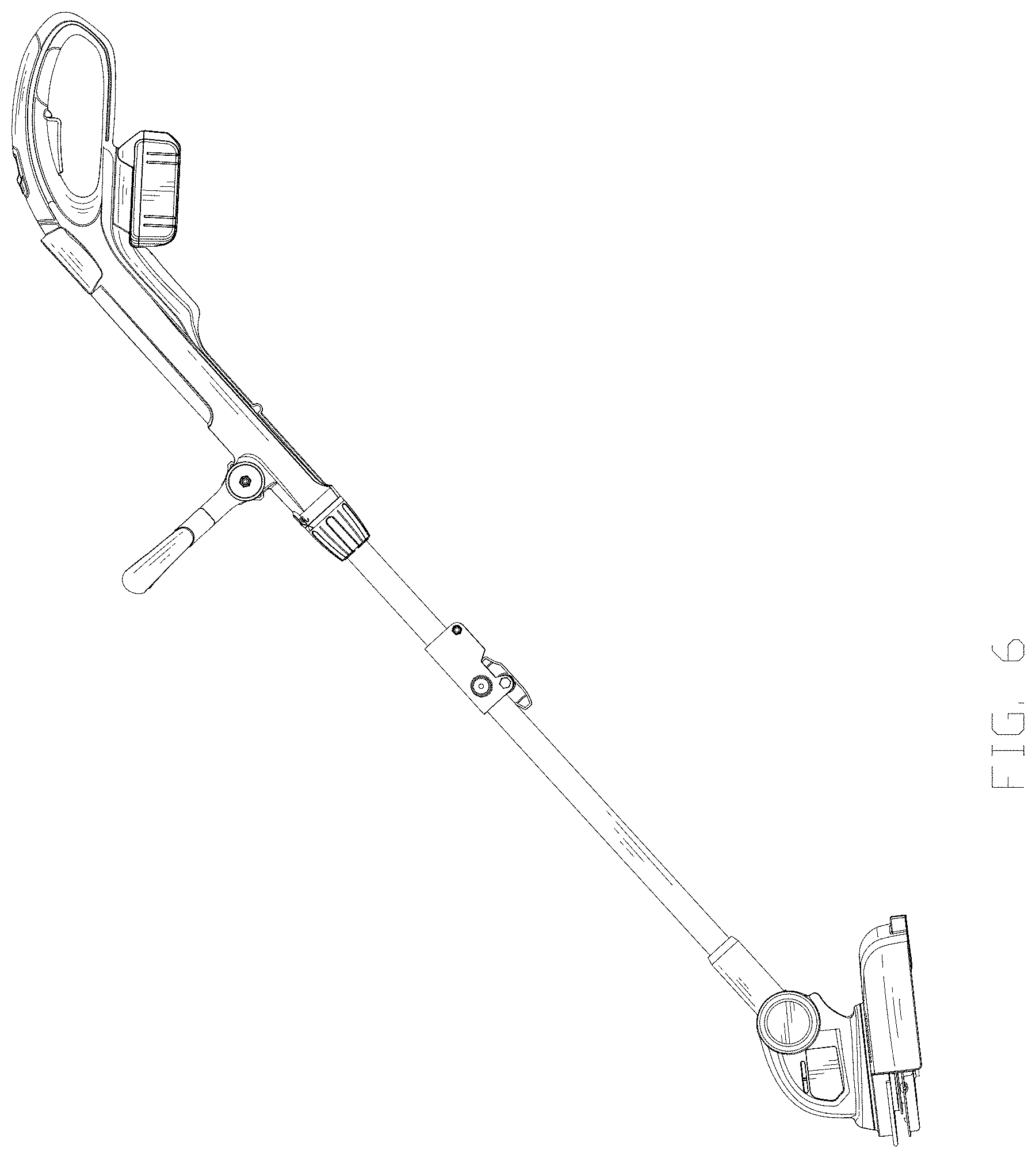Patent USD1001160 Figure 6 – Lawn mower