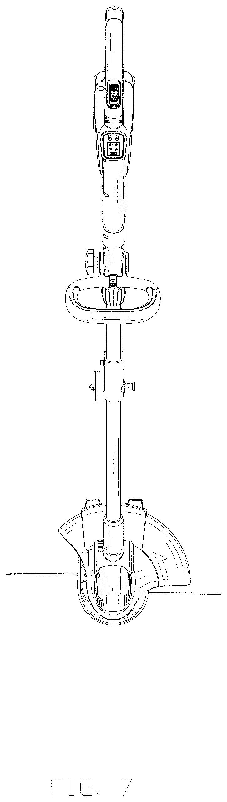 Patent USD1001160 Figure 7 – Lawn mower
