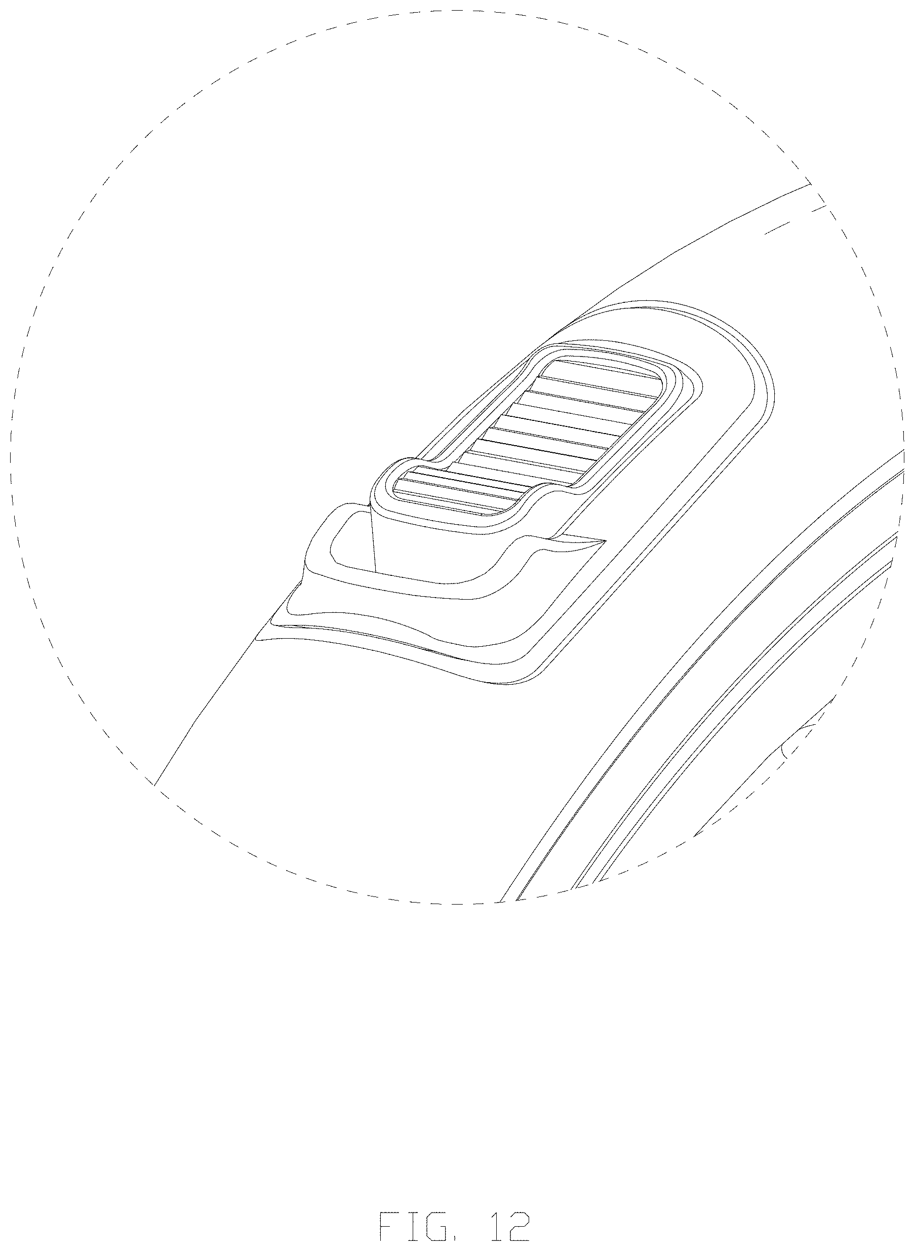 Patent USD1001160 Figure 12 – Lawn mower