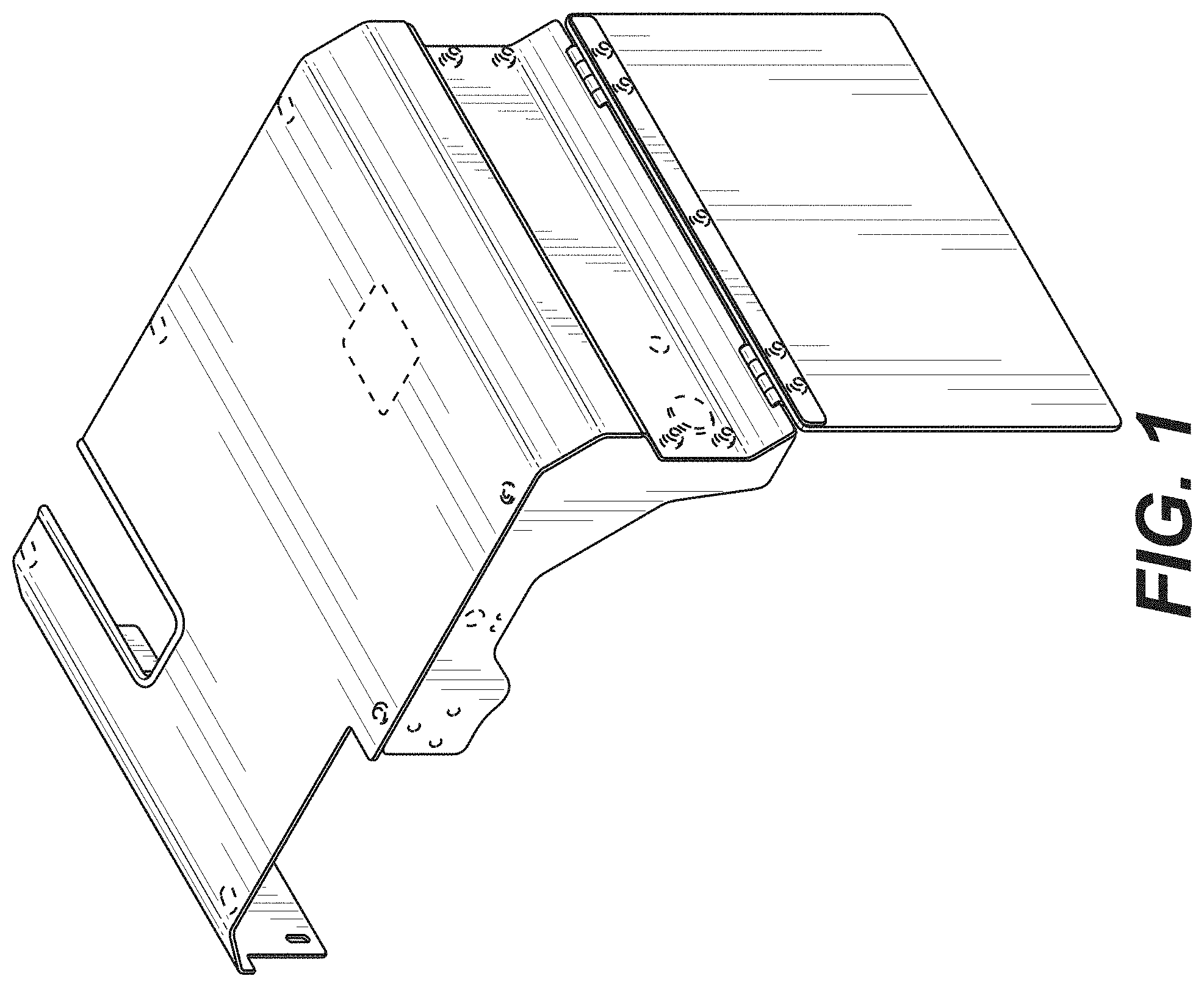 Patent USD1001161 — Screed component — Figure 1