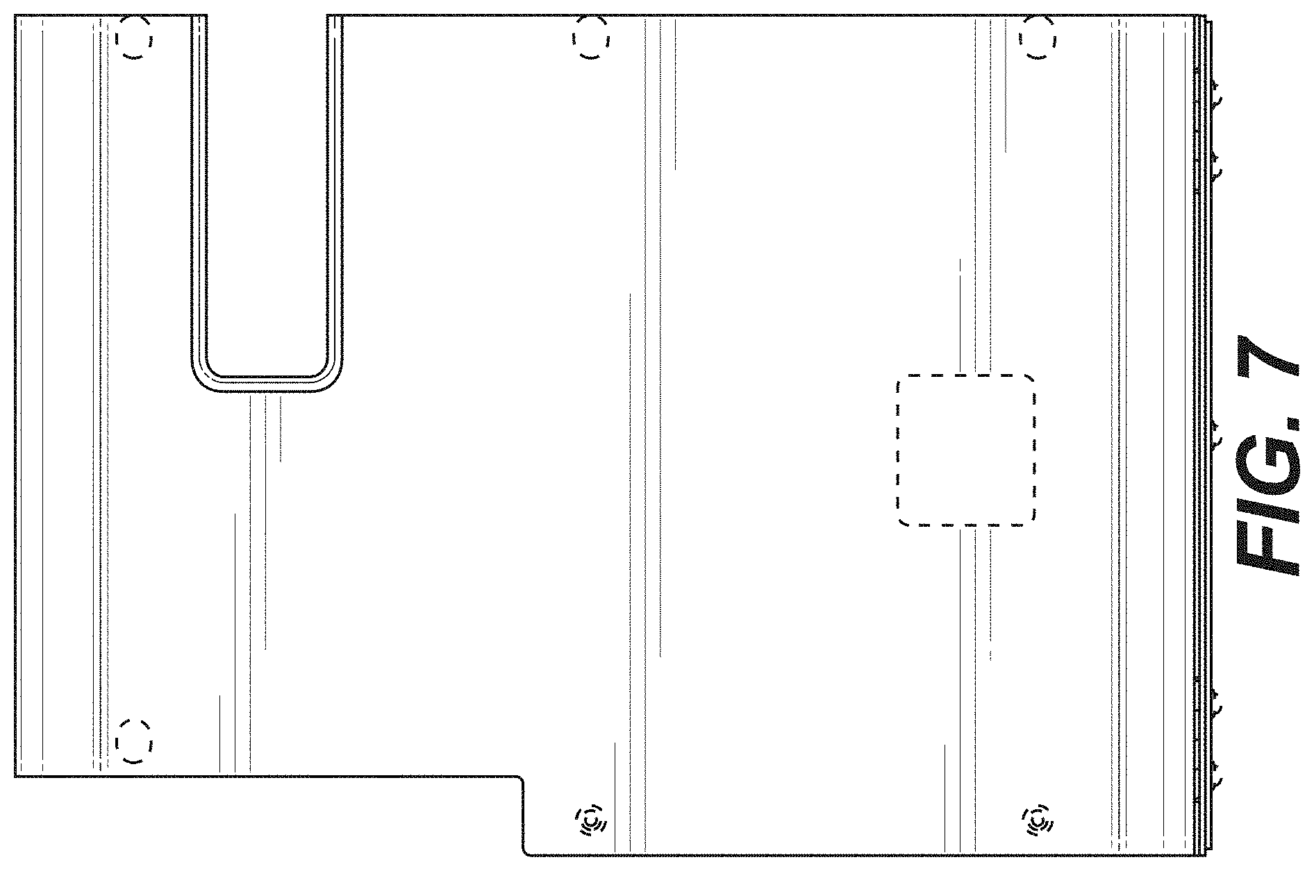 Patent USD1001161 Figure 7 – Screed component
