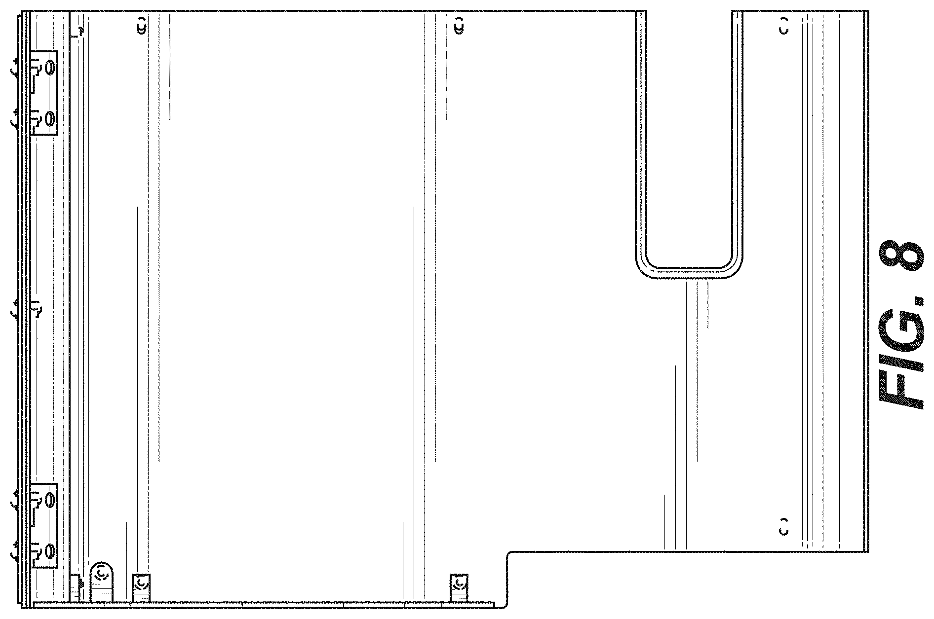 Patent USD1001161 Figure 8 – Screed component