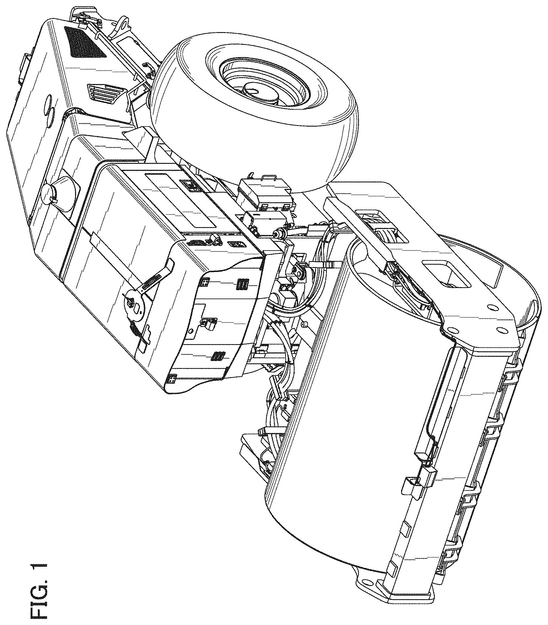 Patent USD1001162 Figure 1 – Vibrating roller