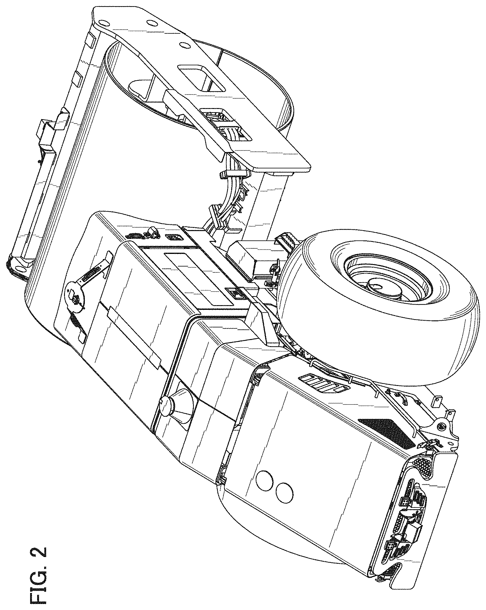 Patent USD1001162 Figure 2 – Vibrating roller