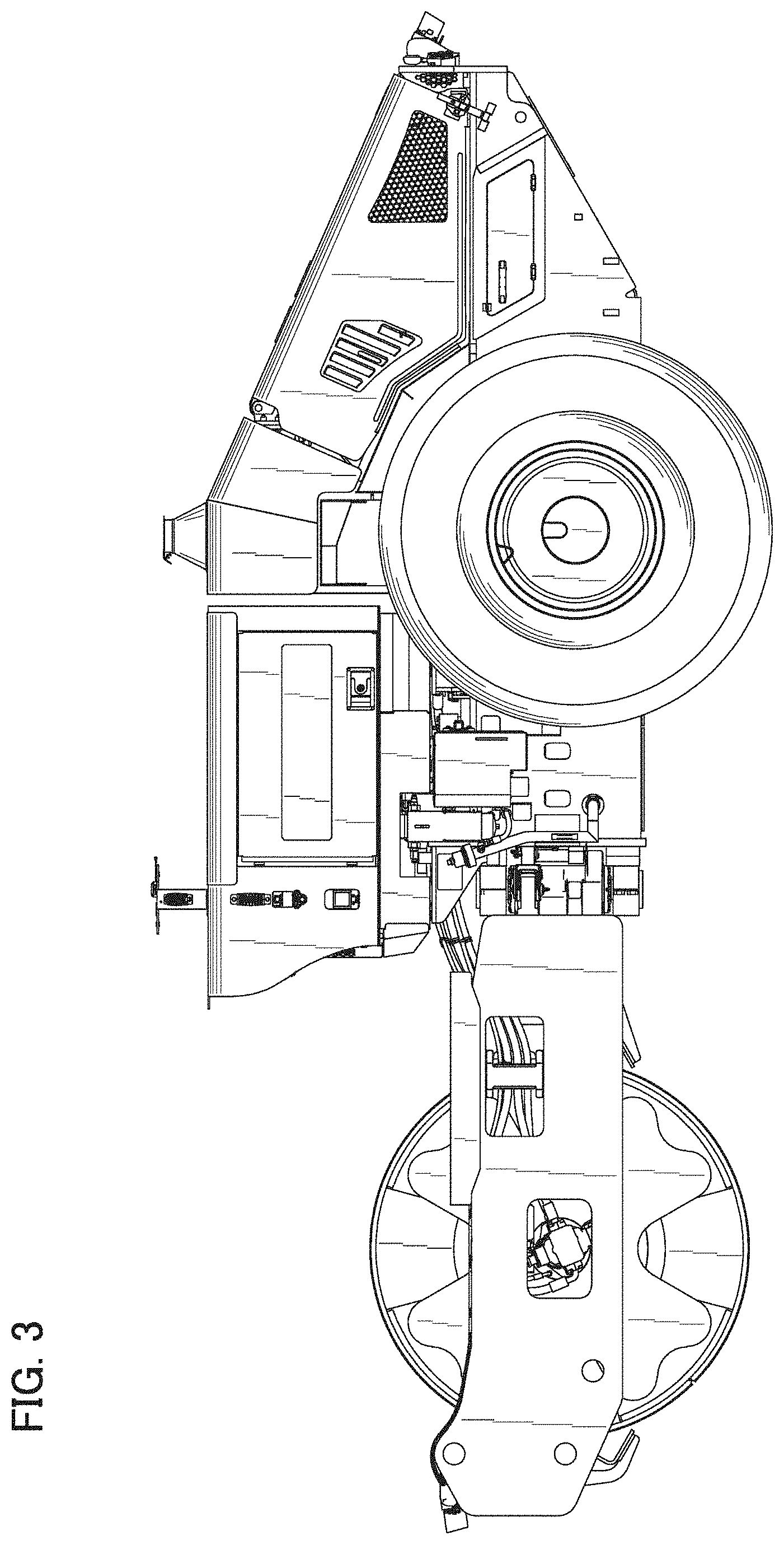Patent USD1001162 Figure 3 – Vibrating roller