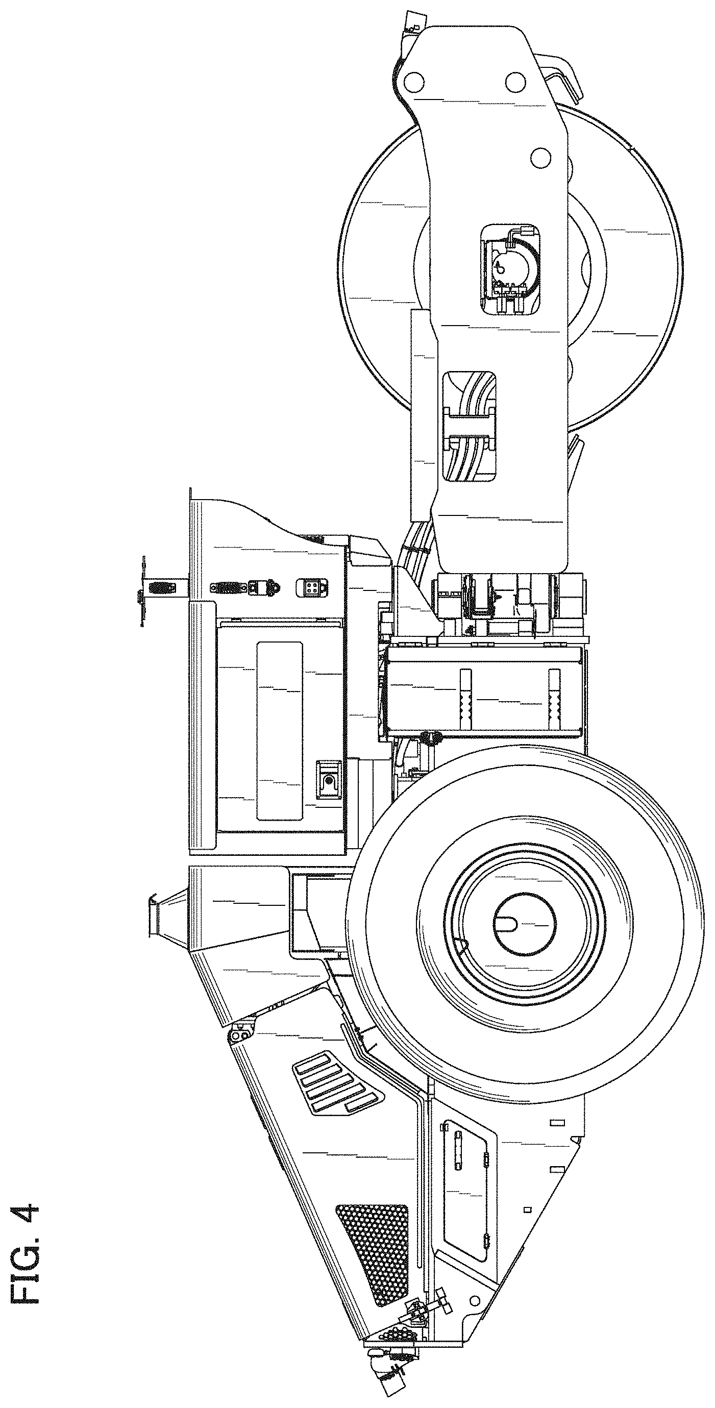 Patent USD1001162 Figure 4 – Vibrating roller