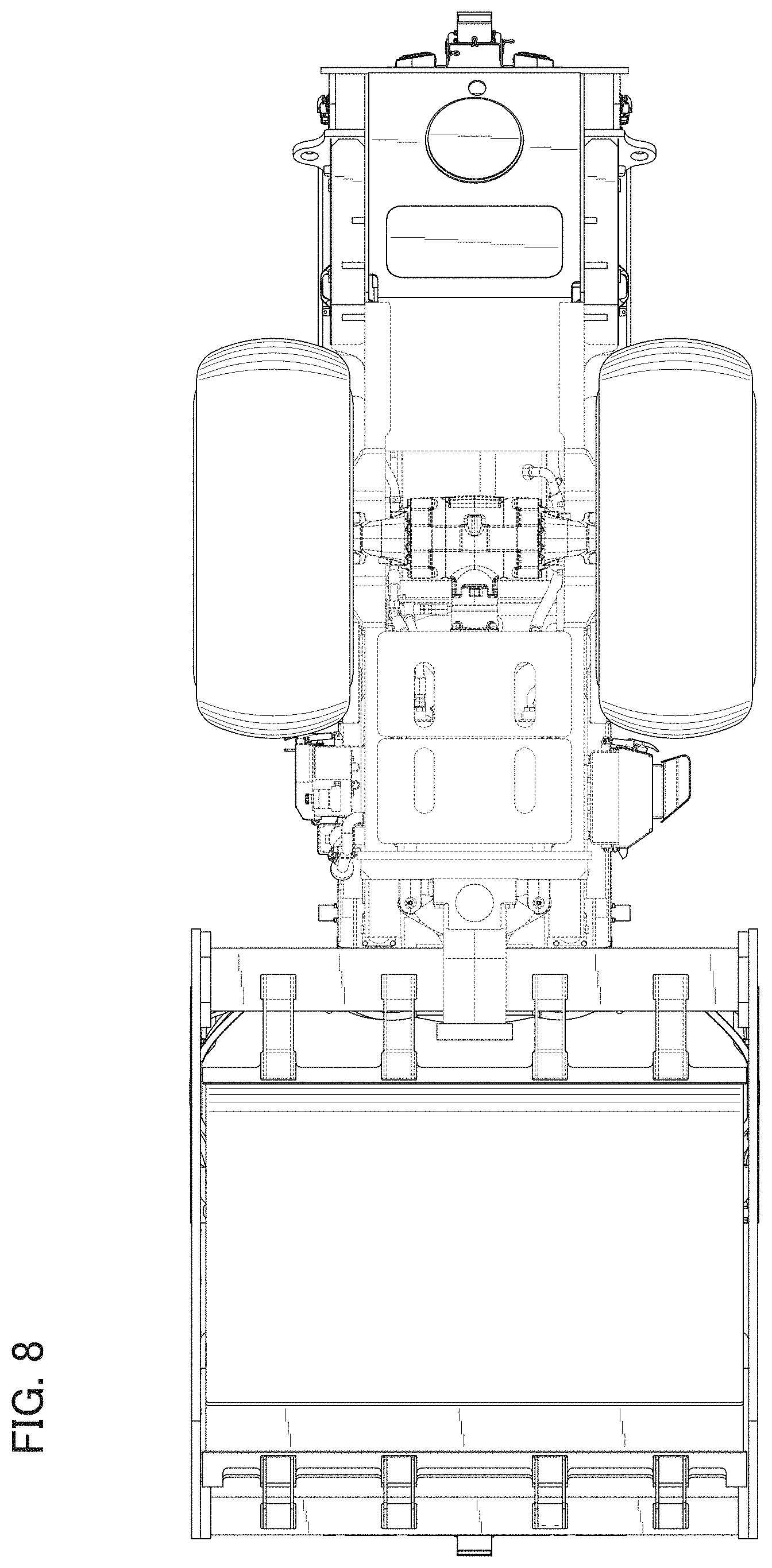 Patent USD1001162 Figure 8 – Vibrating roller