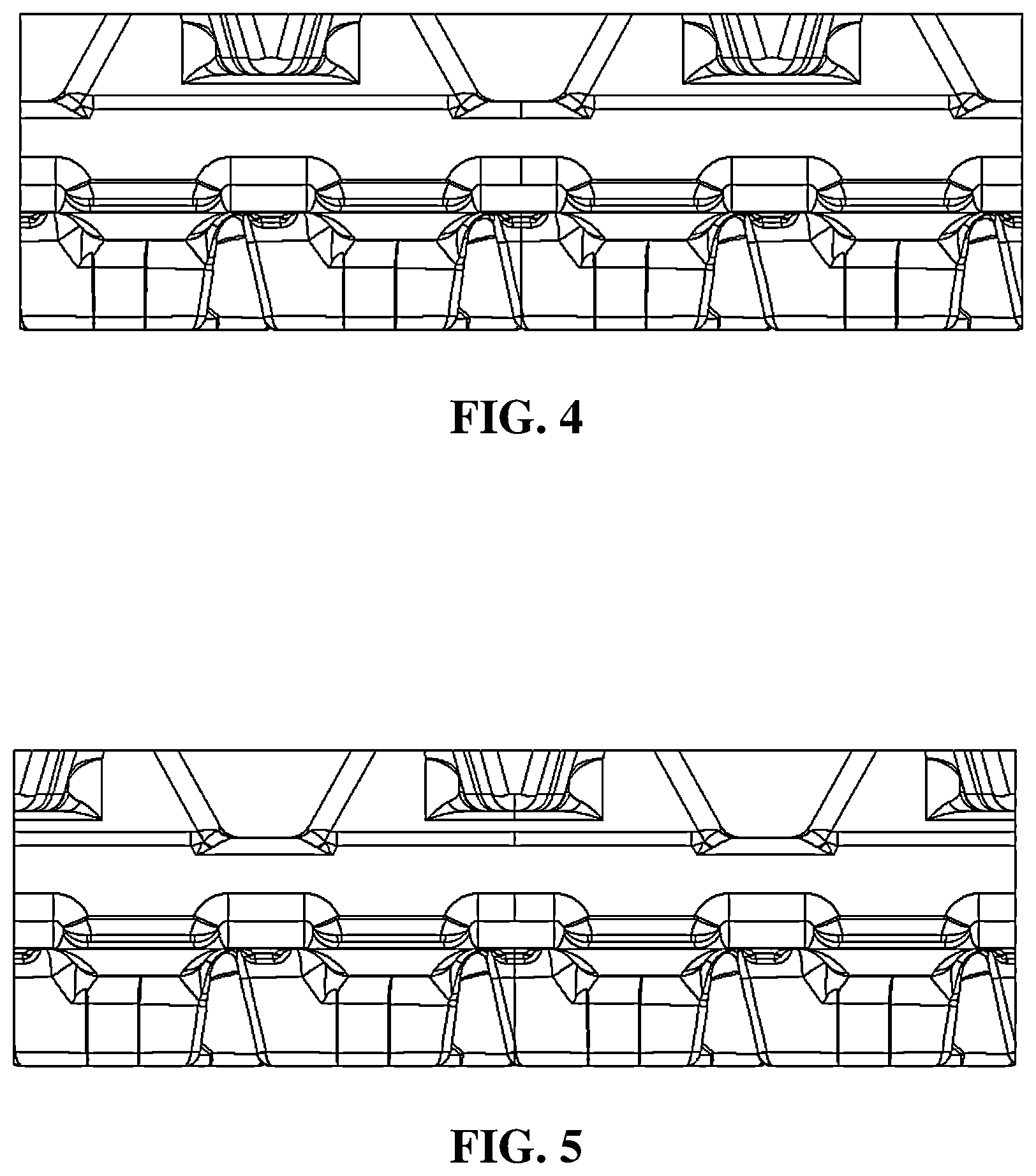 Patent USD1001163 Figure 3 – Rubber track