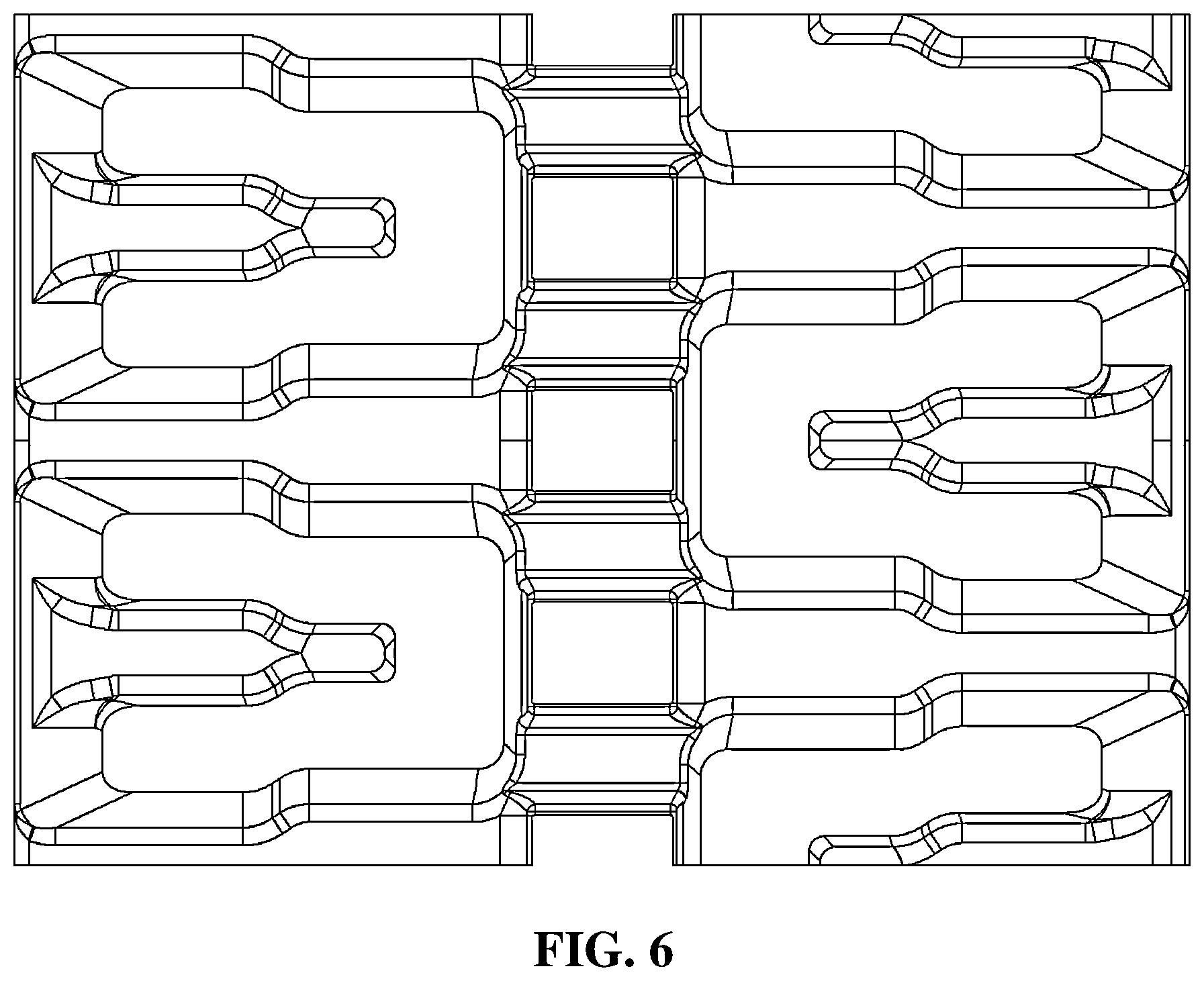 Patent USD1001163 Figure 4 – Rubber track