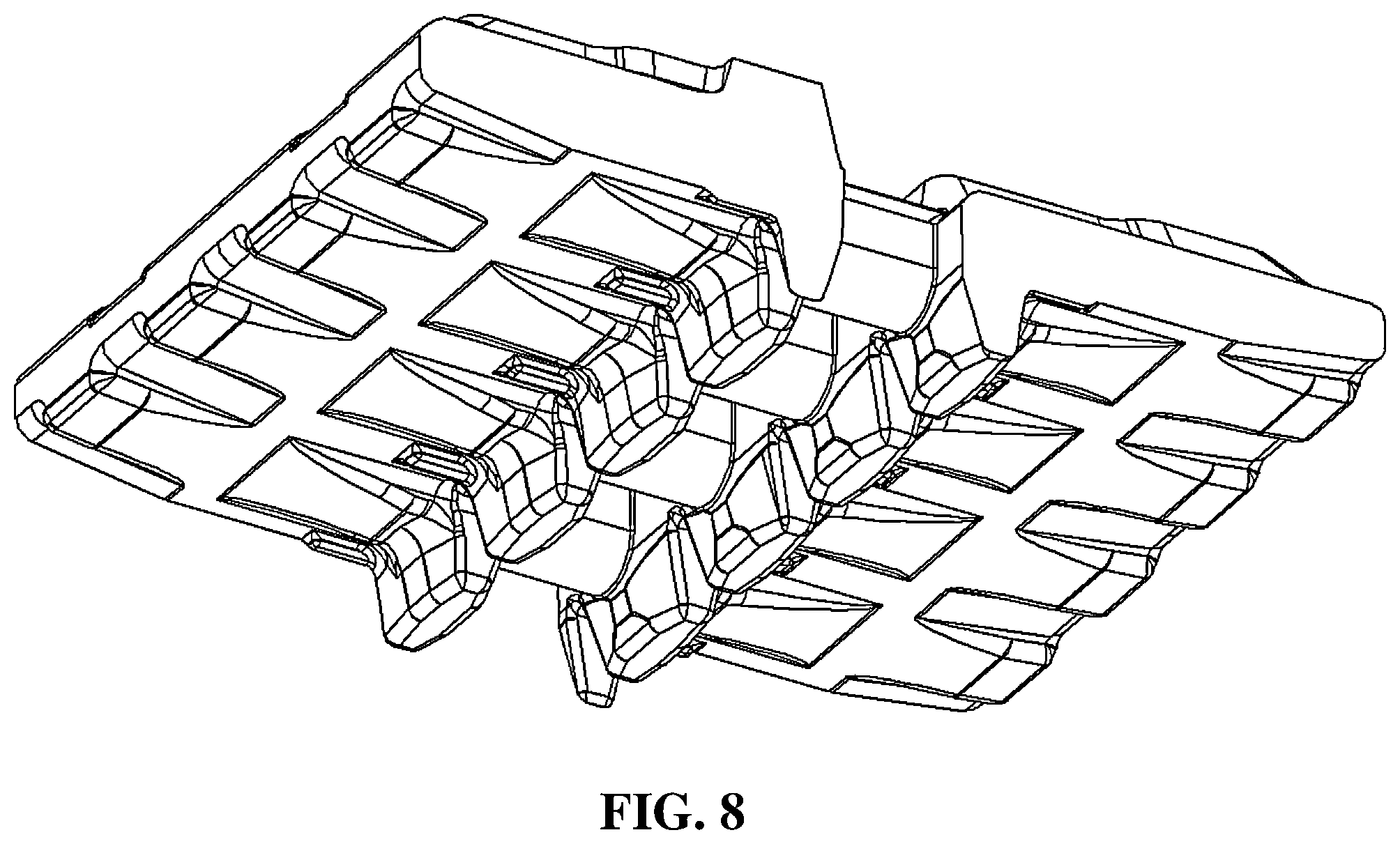 Patent USD1001163 Figure 6 – Rubber track