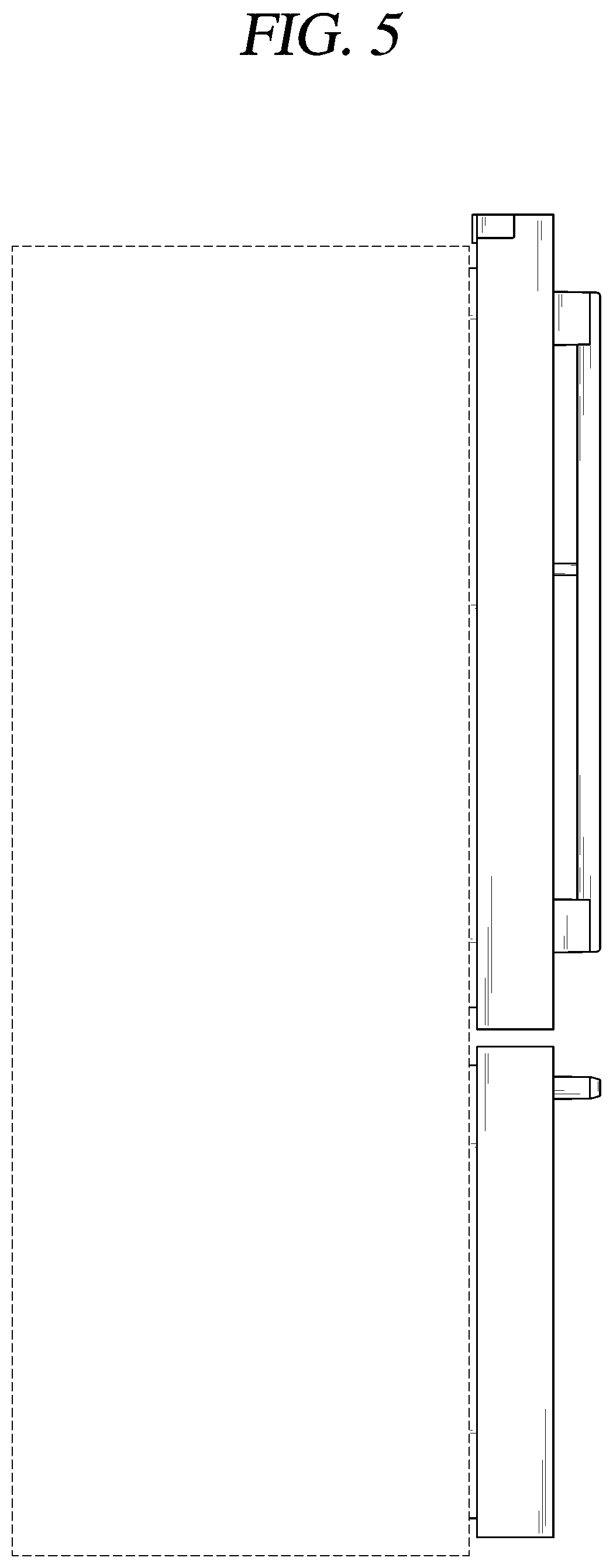 Patent USD1001164 Figure 5 – Refrigerator