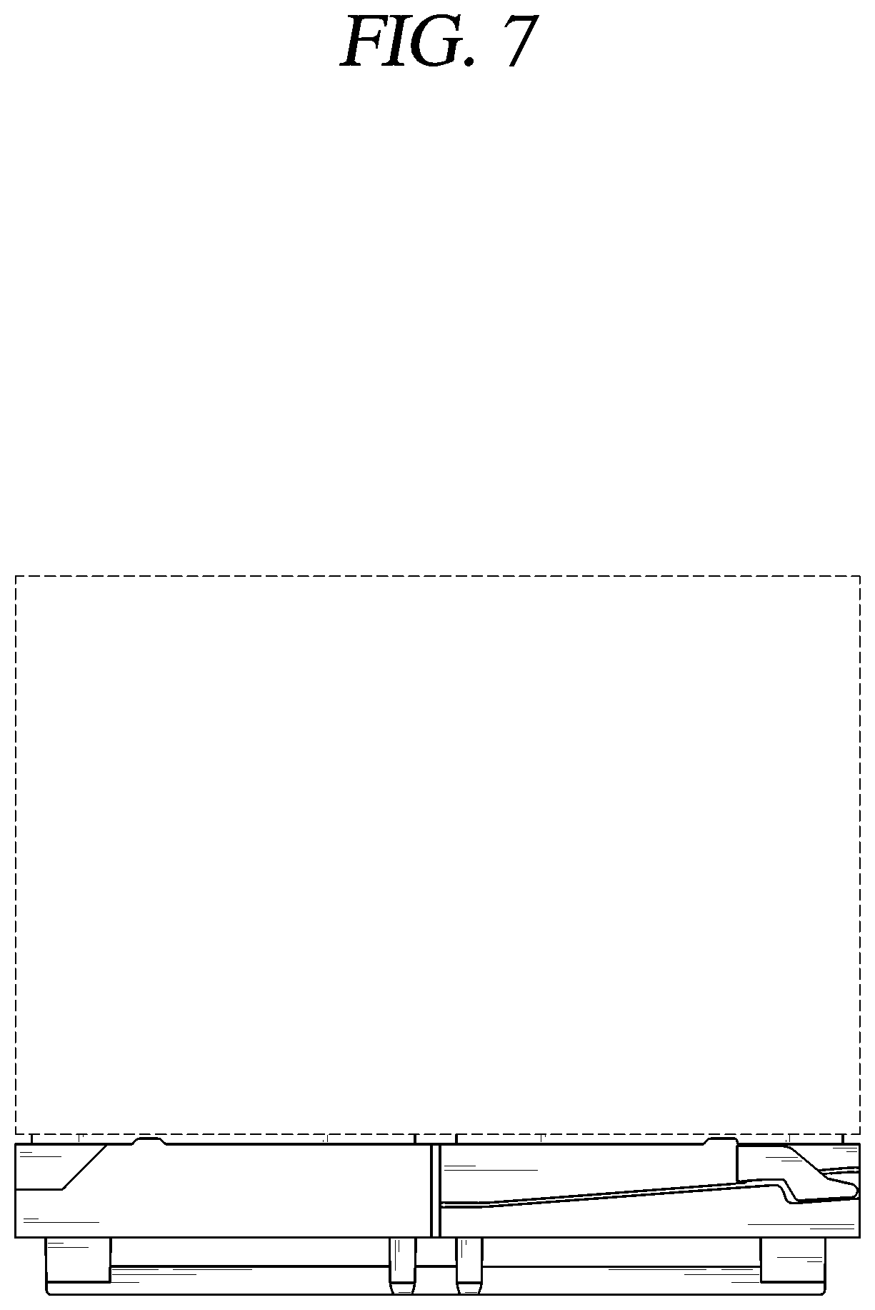 Patent USD1001164 Figure 7 – Refrigerator